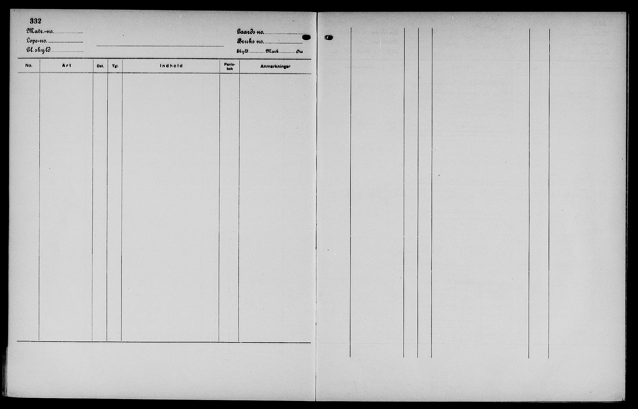 Vinger og Odal sorenskriveri, AV/SAH-TING-022/H/Ha/Hac/Hacc/L0002: Panteregister nr. 3.2, 1923, s. 332