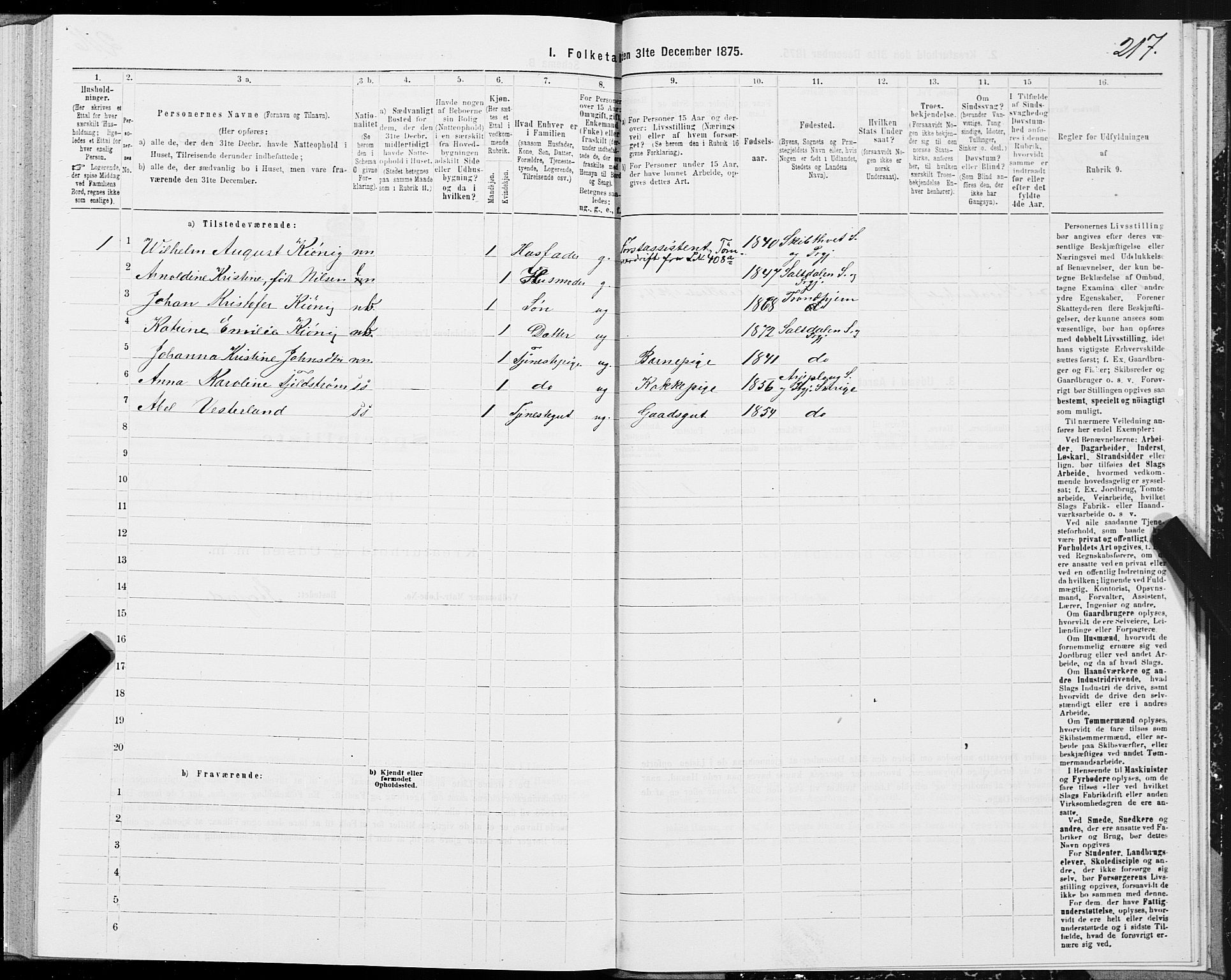 SAT, Folketelling 1875 for 1840P Saltdal prestegjeld, 1875, s. 2217