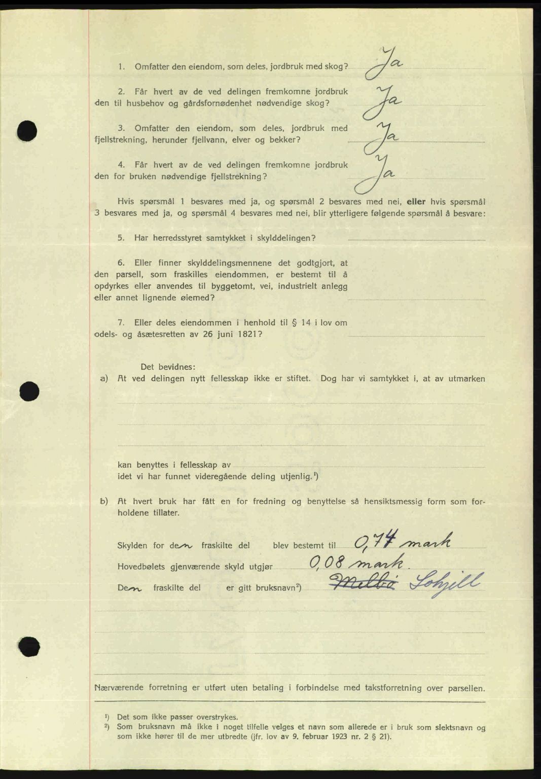 Romsdal sorenskriveri, AV/SAT-A-4149/1/2/2C: Pantebok nr. A26, 1948-1948, Dagboknr: 1824/1948