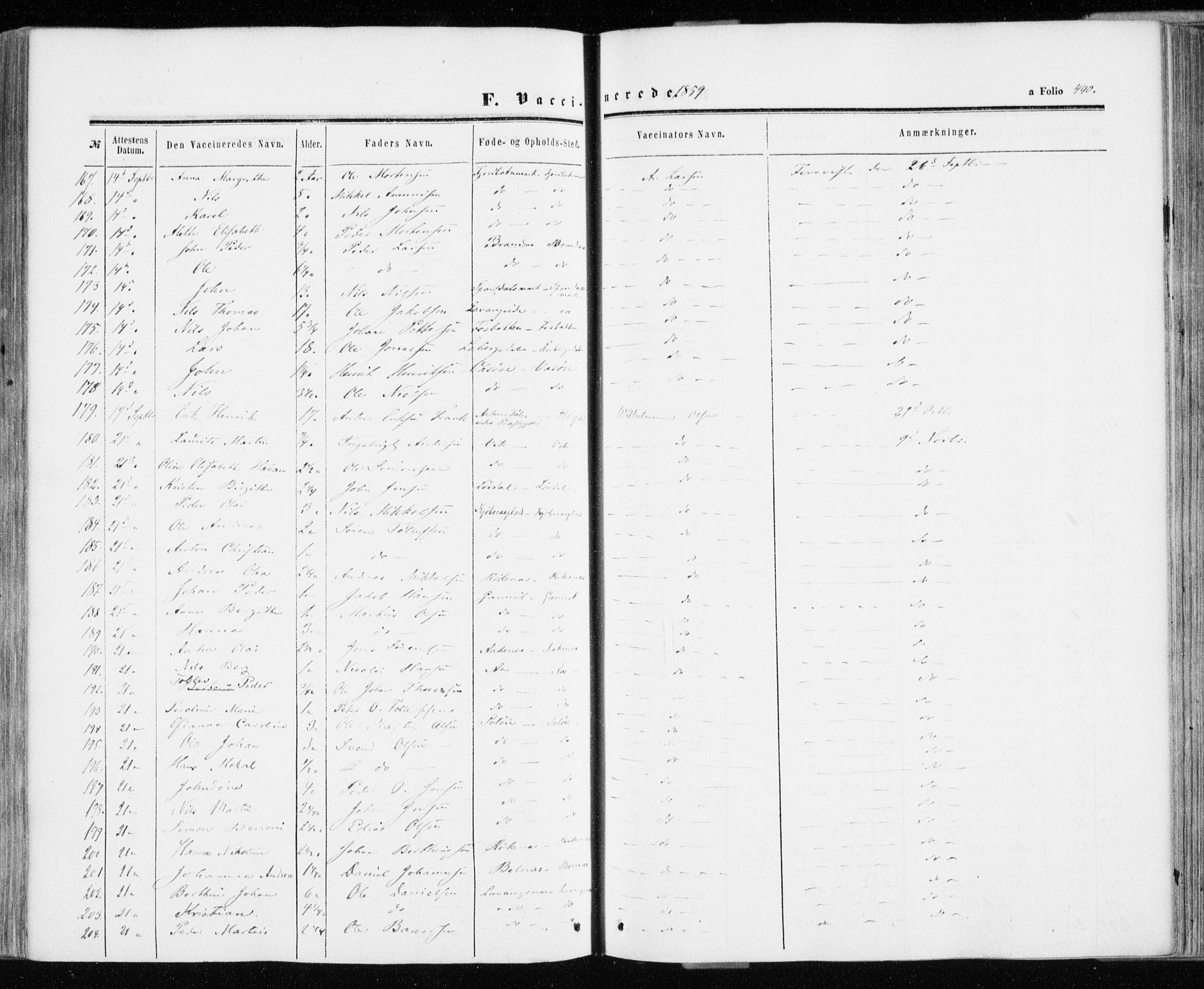 Ibestad sokneprestembete, AV/SATØ-S-0077/H/Ha/Haa/L0009kirke: Ministerialbok nr. 9, 1859-1868, s. 440