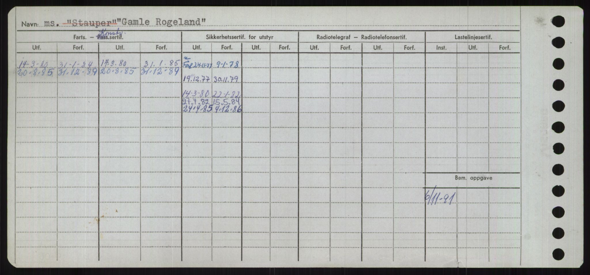 Sjøfartsdirektoratet med forløpere, Skipsmålingen, RA/S-1627/H/Ha/L0002/0002: Fartøy, Eik-Hill / Fartøy, G-Hill, s. 18