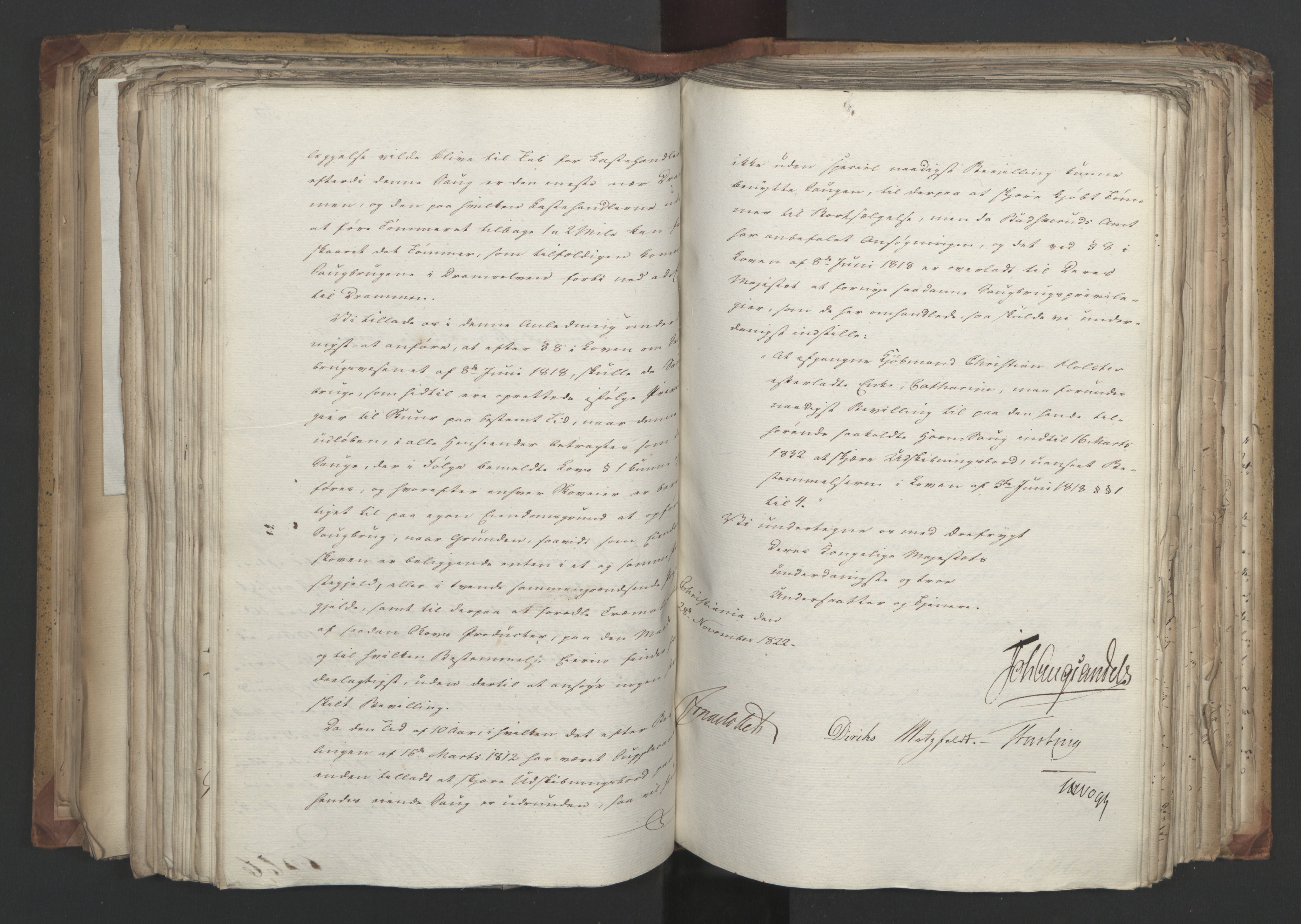 Statsrådsavdelingen i Stockholm, AV/RA-S-1003/D/Da/L0032: Regjeringsinnstillinger nr. 6140-6355, 1822, s. 310