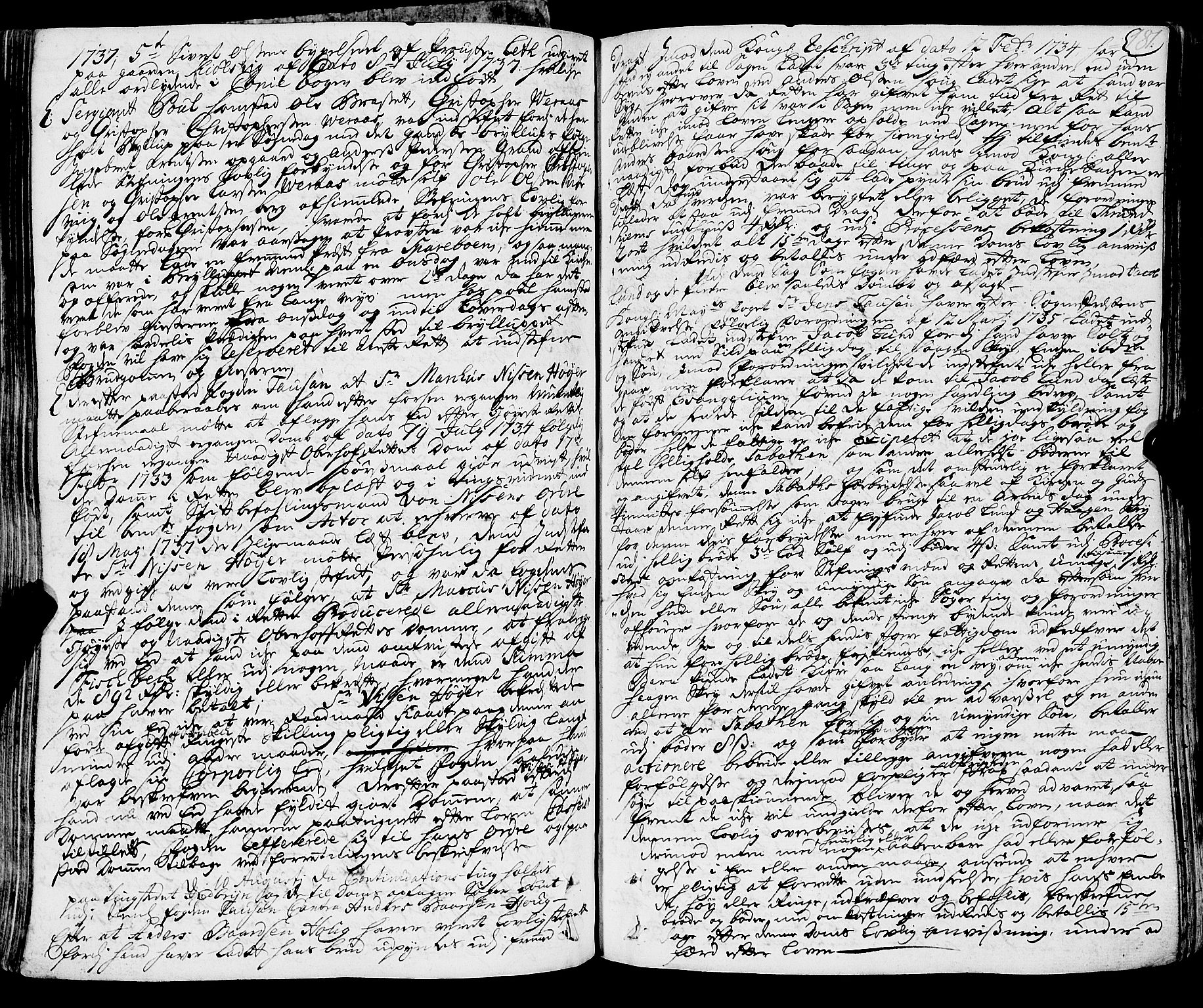 Inderøy sorenskriveri, SAT/A-4147/1/1/1A/L0008: Tingbok, 1733-1746, s. 180b-181a