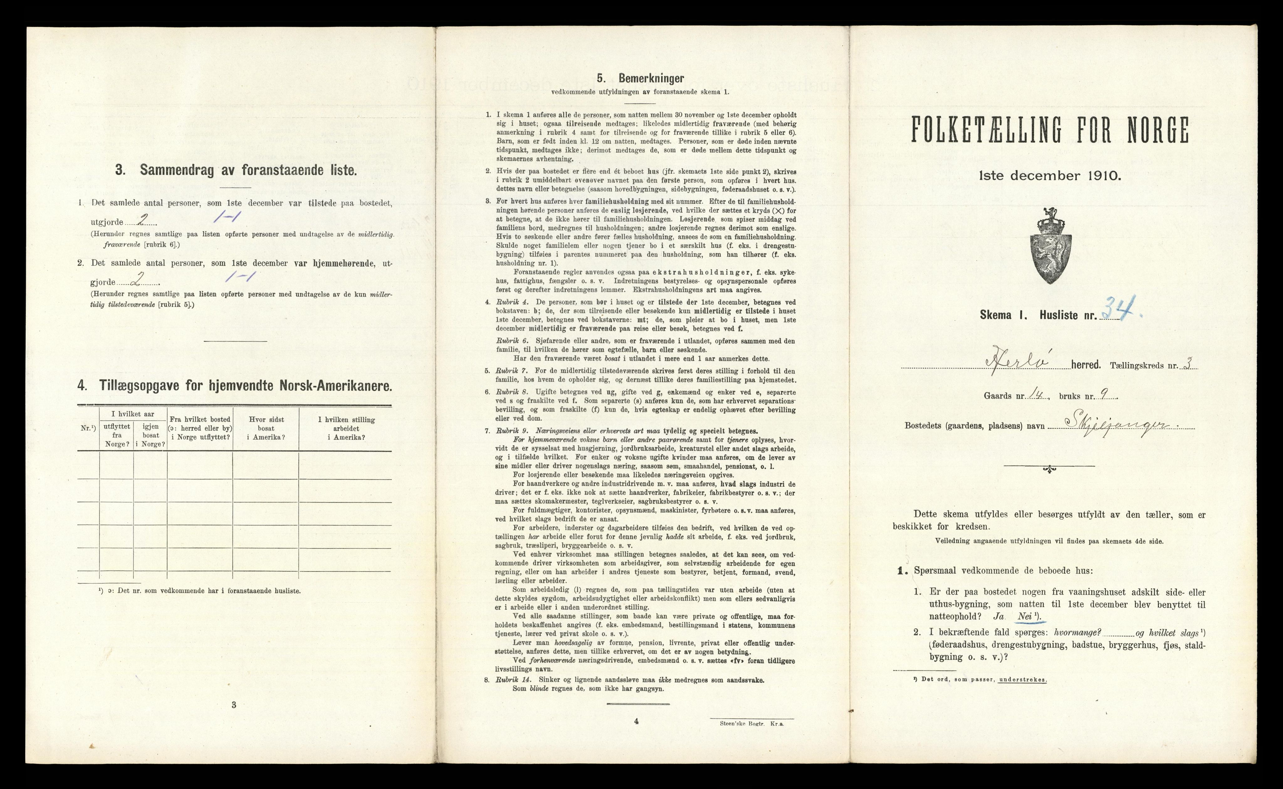 RA, Folketelling 1910 for 1258 Herdla herred, 1910, s. 312