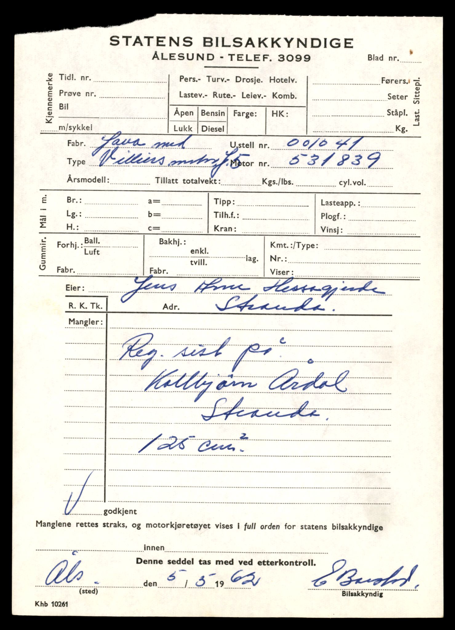Møre og Romsdal vegkontor - Ålesund trafikkstasjon, AV/SAT-A-4099/F/Fe/L0032: Registreringskort for kjøretøy T 11997 - T 12149, 1927-1998, s. 27