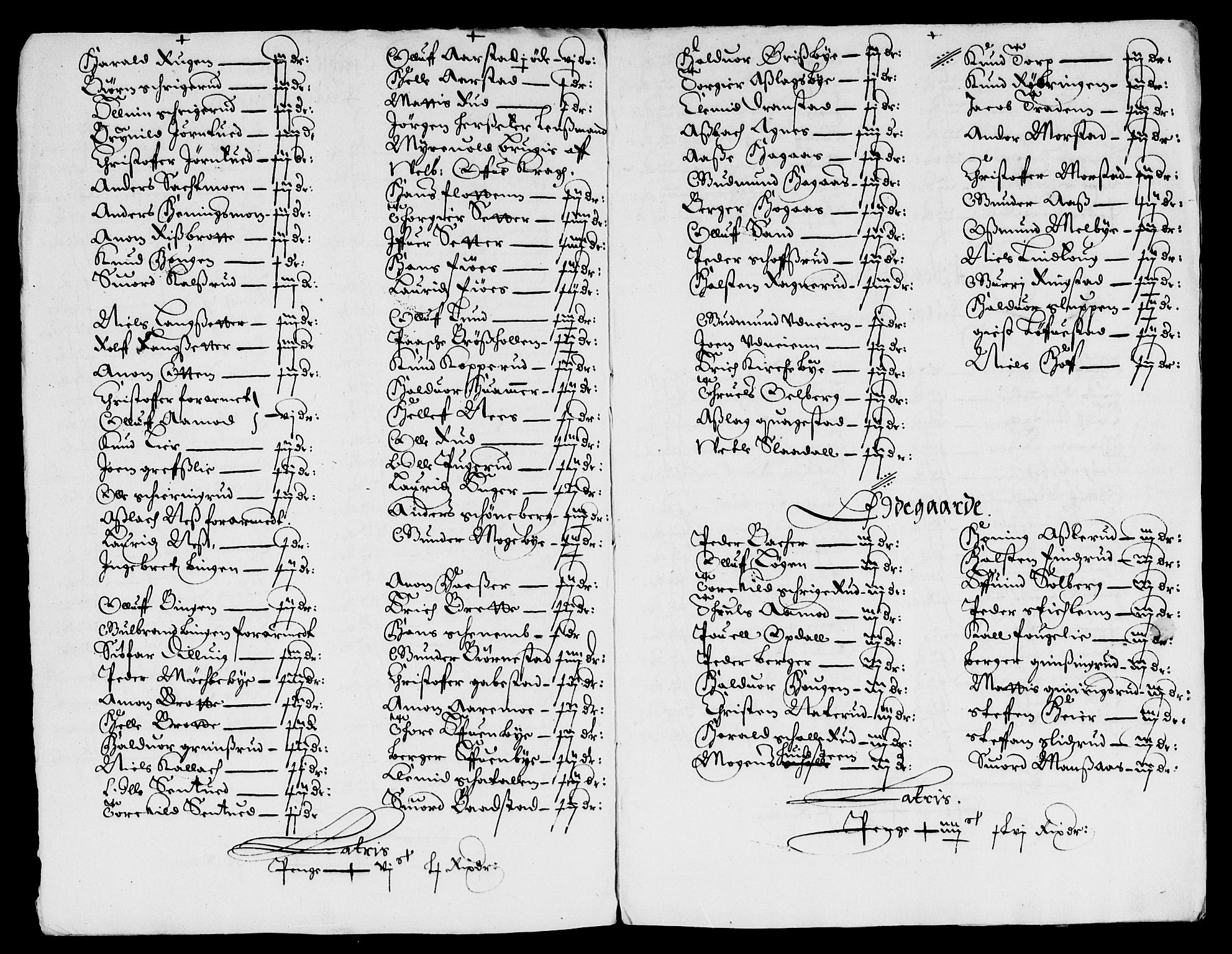 Rentekammeret inntil 1814, Reviderte regnskaper, Lensregnskaper, AV/RA-EA-5023/R/Rb/Rba/L0182: Akershus len, 1643-1645