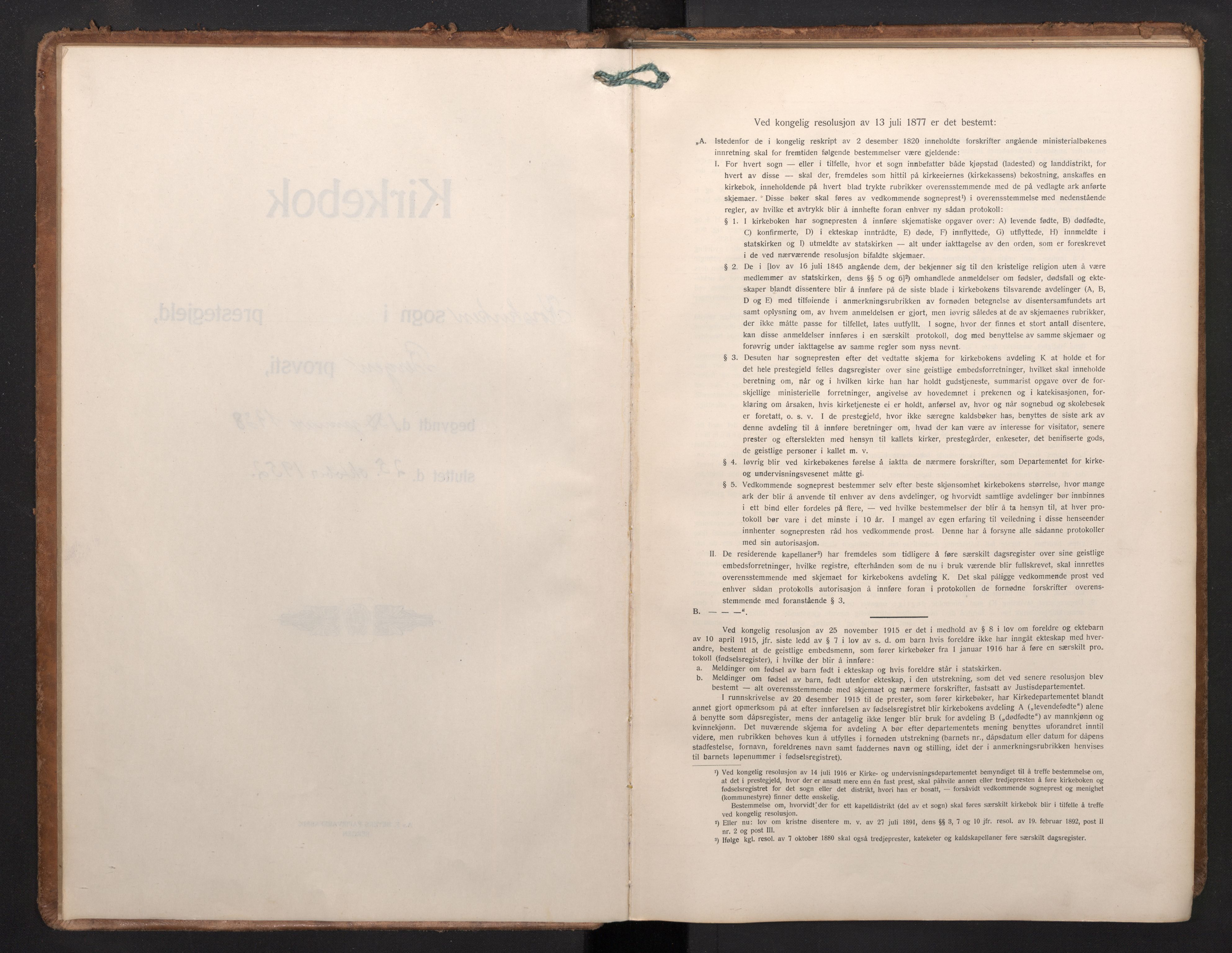 Korskirken sokneprestembete, AV/SAB-A-76101/H/Haa/L0040: Ministerialbok nr. D 7, 1938-1952