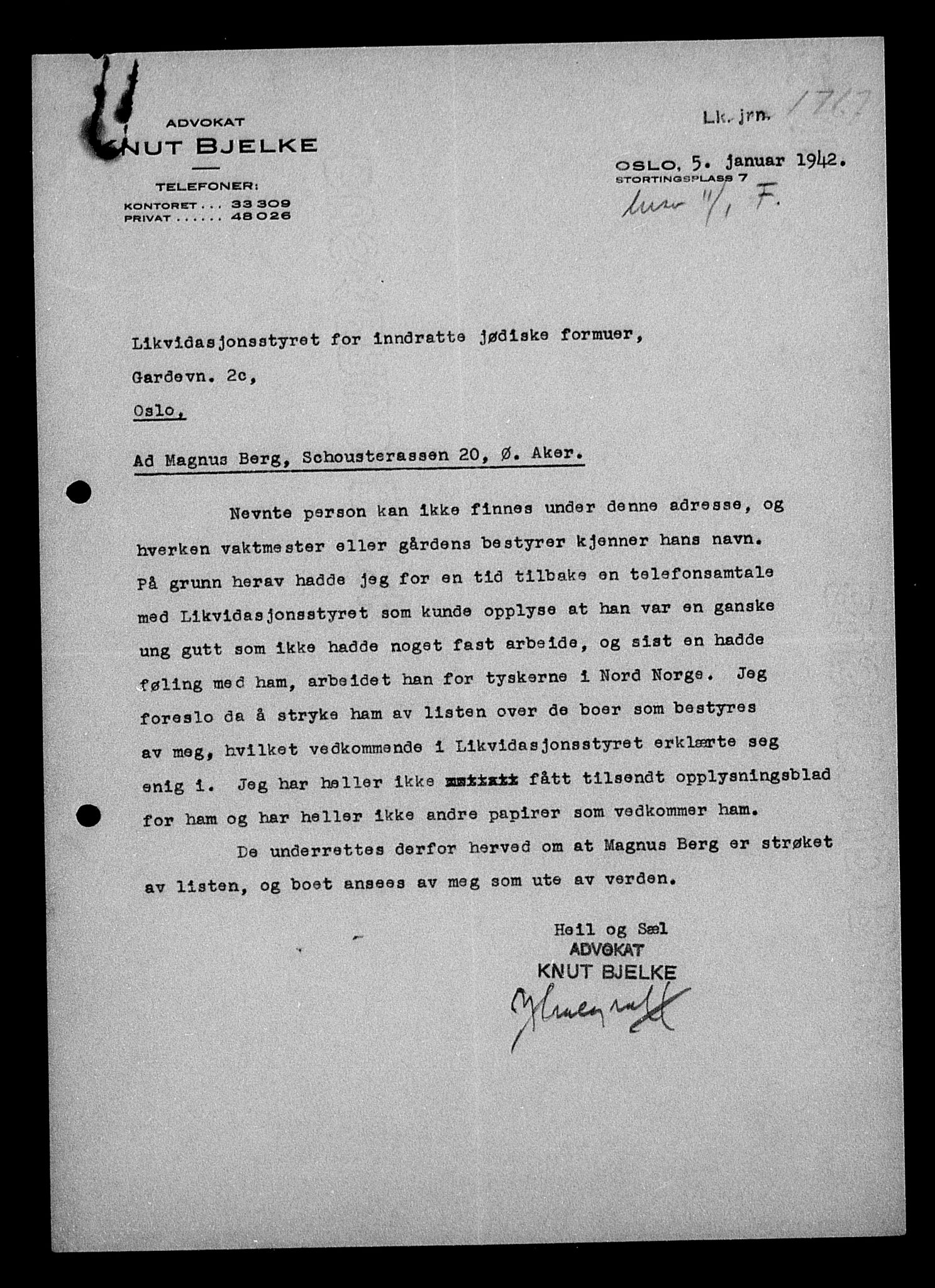 Justisdepartementet, Tilbakeføringskontoret for inndratte formuer, AV/RA-S-1564/H/Hc/Hcc/L0920: --, 1945-1947, s. 513