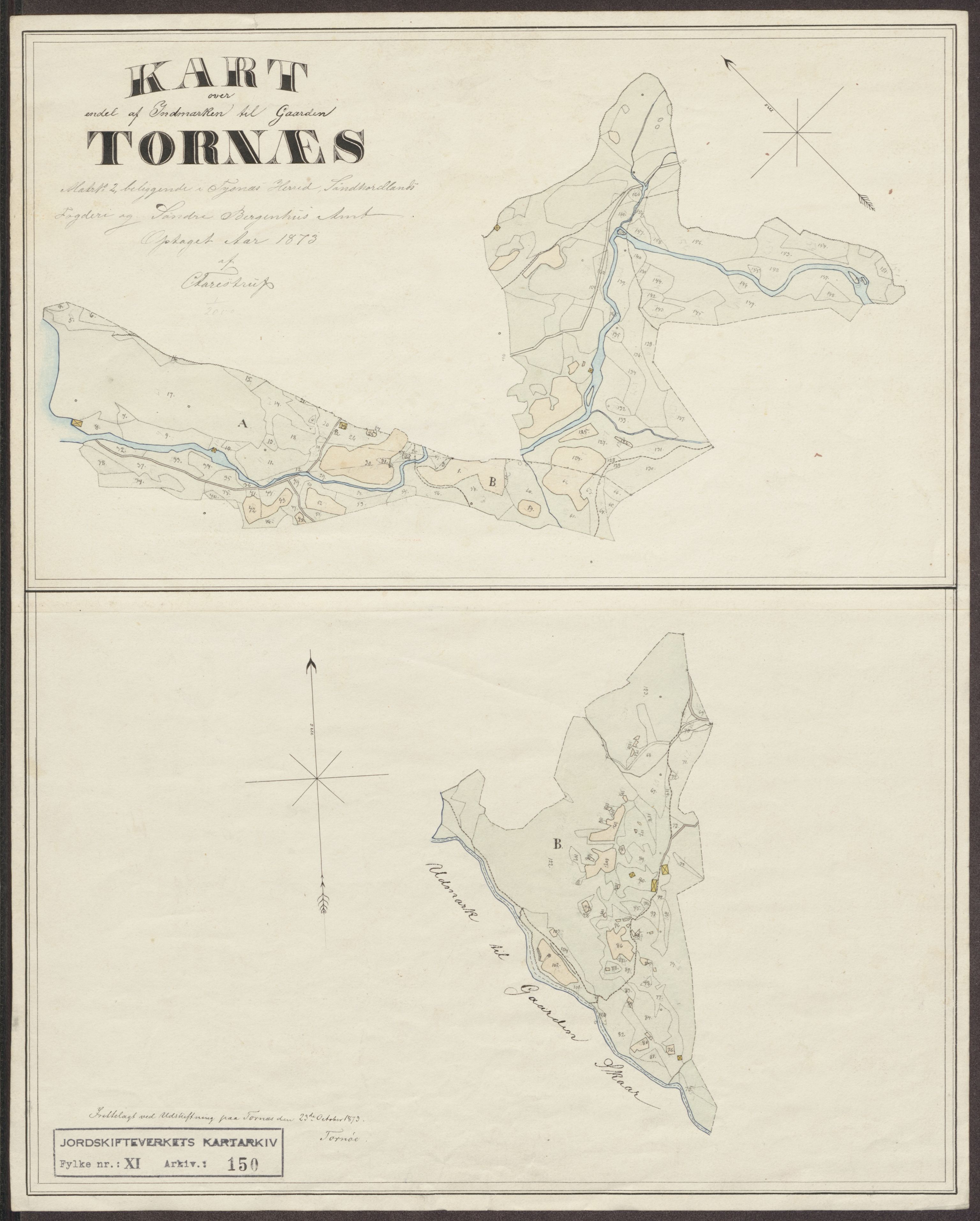 Jordskifteverkets kartarkiv, AV/RA-S-3929/T, 1859-1988, s. 249