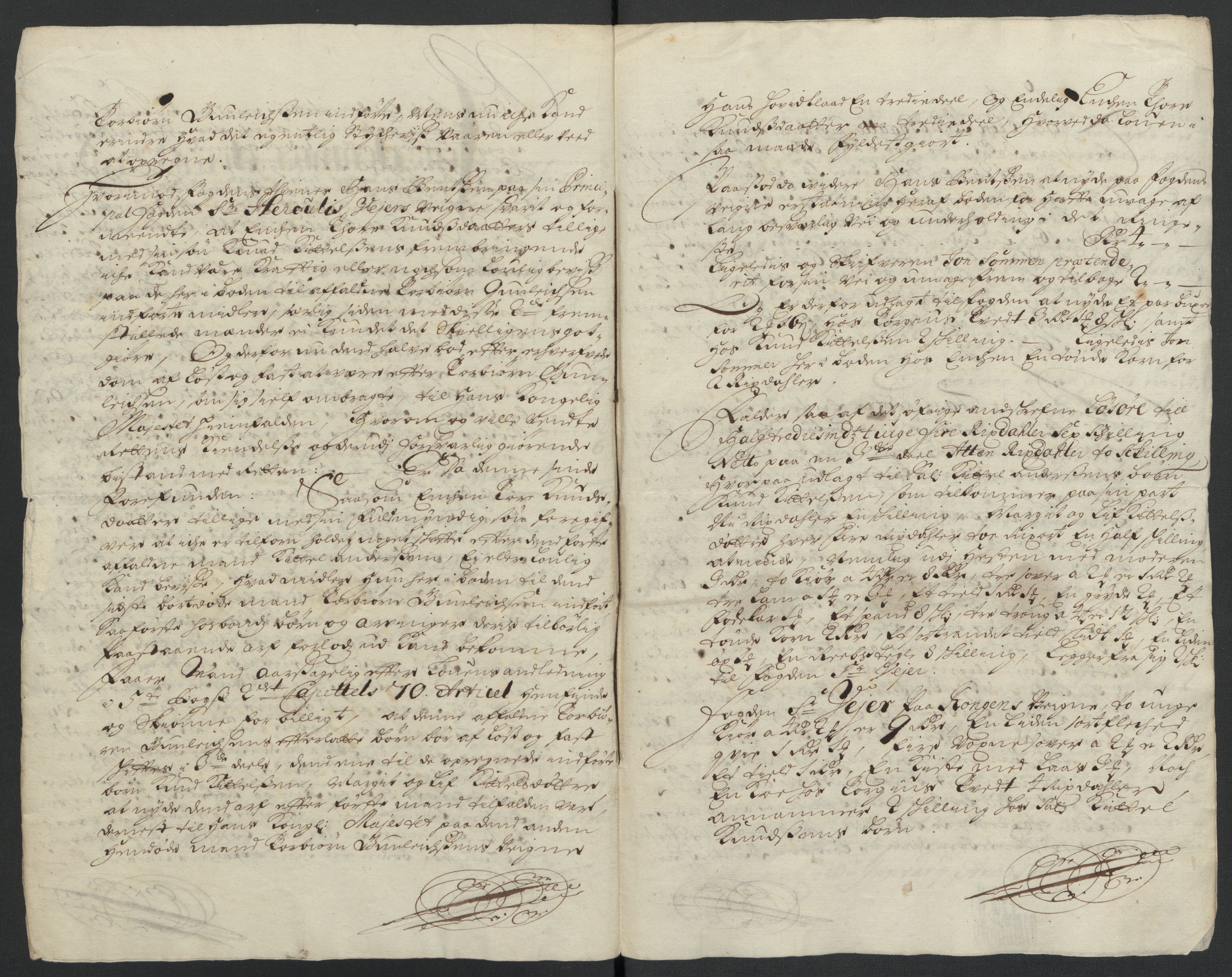 Rentekammeret inntil 1814, Reviderte regnskaper, Fogderegnskap, AV/RA-EA-4092/R36/L2105: Fogderegnskap Øvre og Nedre Telemark og Bamble, 1701, s. 49