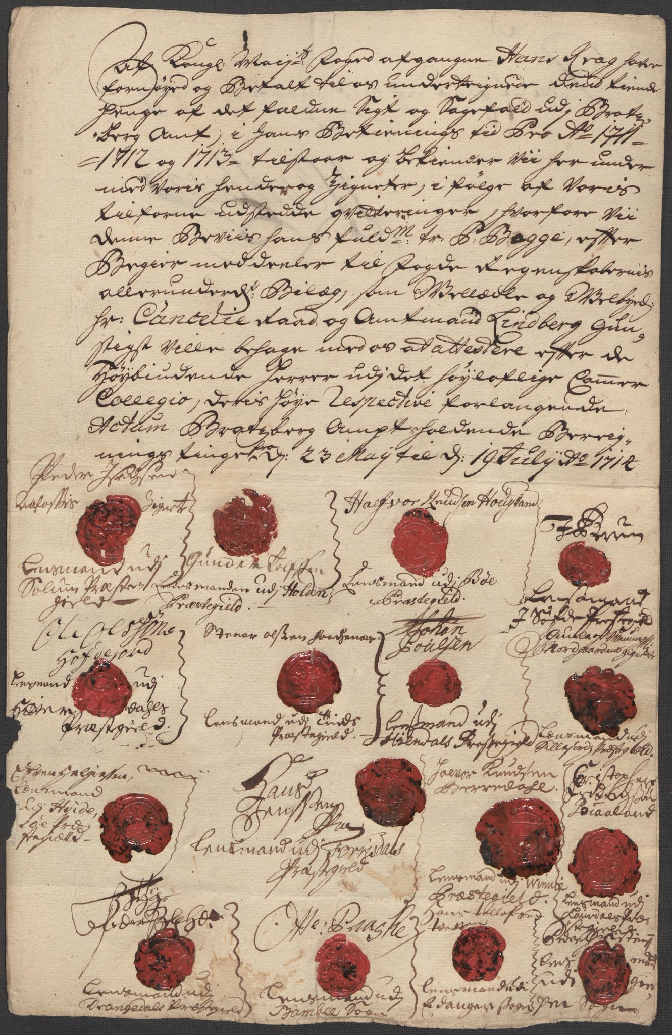 Rentekammeret inntil 1814, Reviderte regnskaper, Fogderegnskap, AV/RA-EA-4092/R36/L2125: Fogderegnskap Øvre og Nedre Telemark og Bamble, 1713, s. 179
