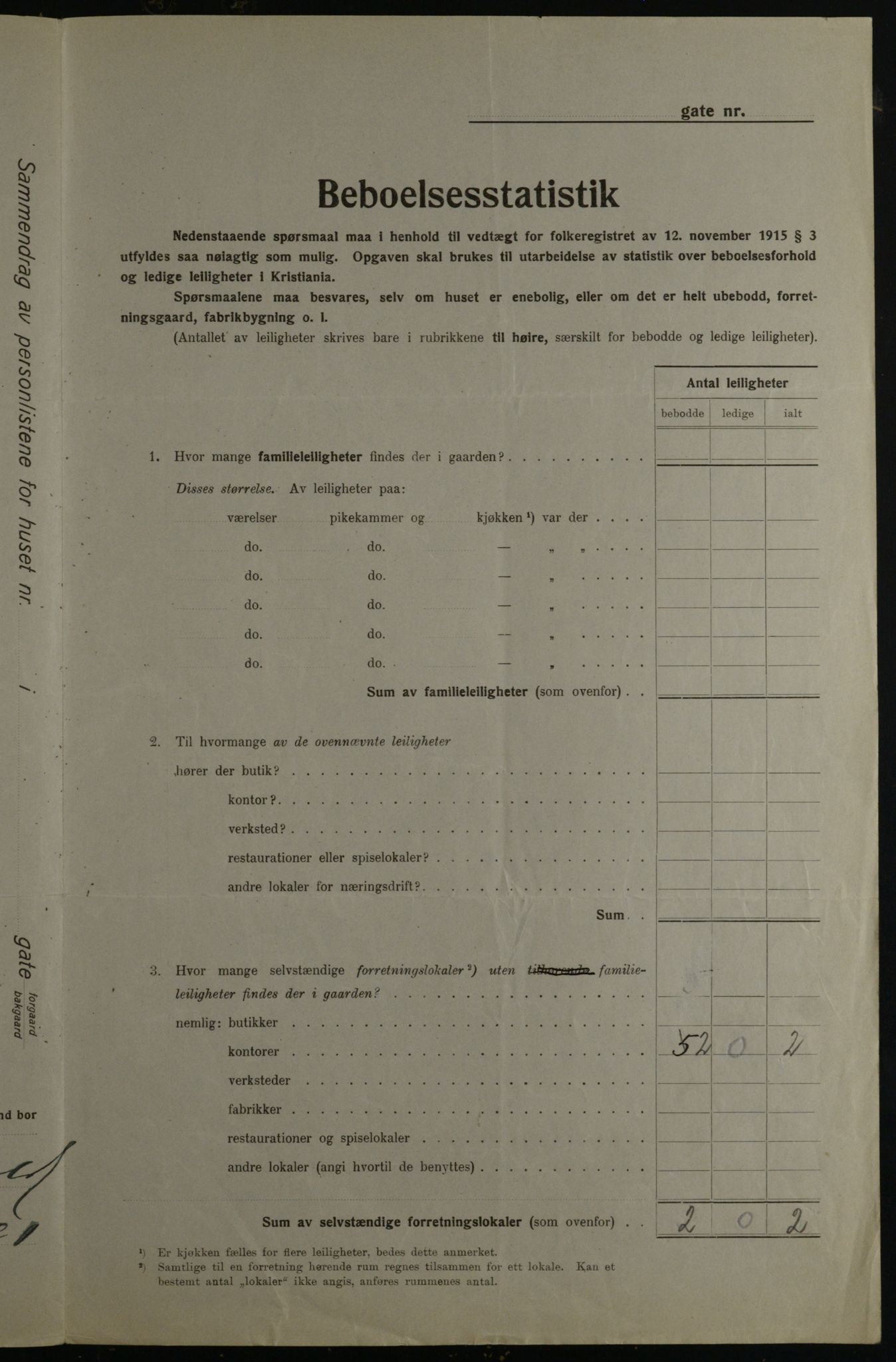 OBA, Kommunal folketelling 1.12.1923 for Kristiania, 1923, s. 76565