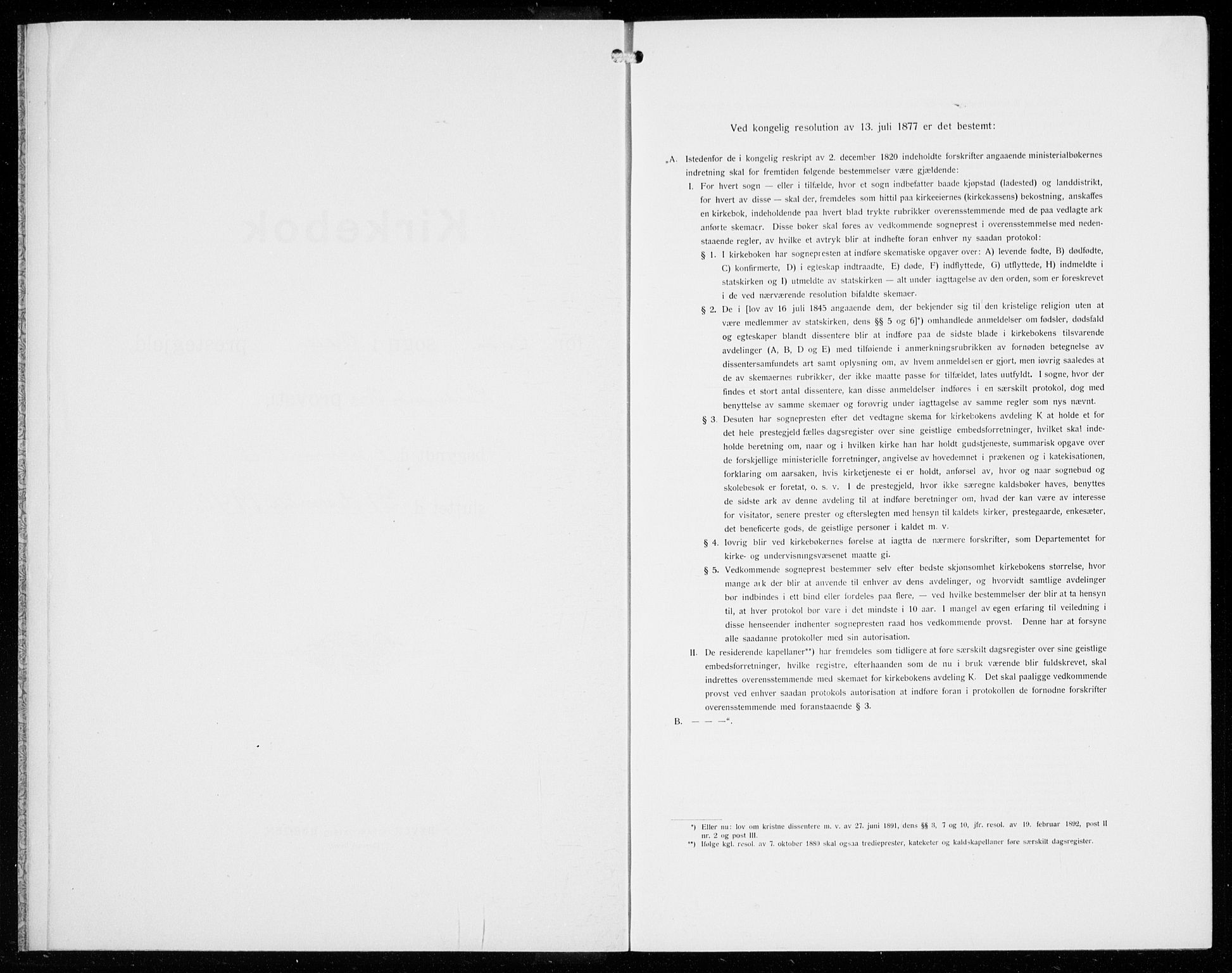 Odda Sokneprestembete, SAB/A-77201/H/Hab: Klokkerbok nr. D 2, 1915-1940