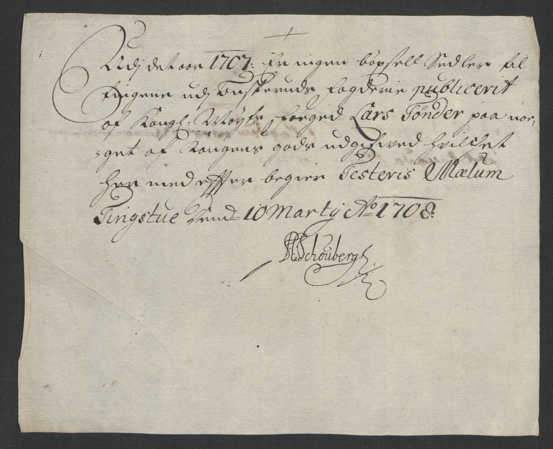 Rentekammeret inntil 1814, Reviderte regnskaper, Fogderegnskap, RA/EA-4092/R22/L1466: Fogderegnskap Ringerike, Hallingdal og Buskerud, 1707, s. 172