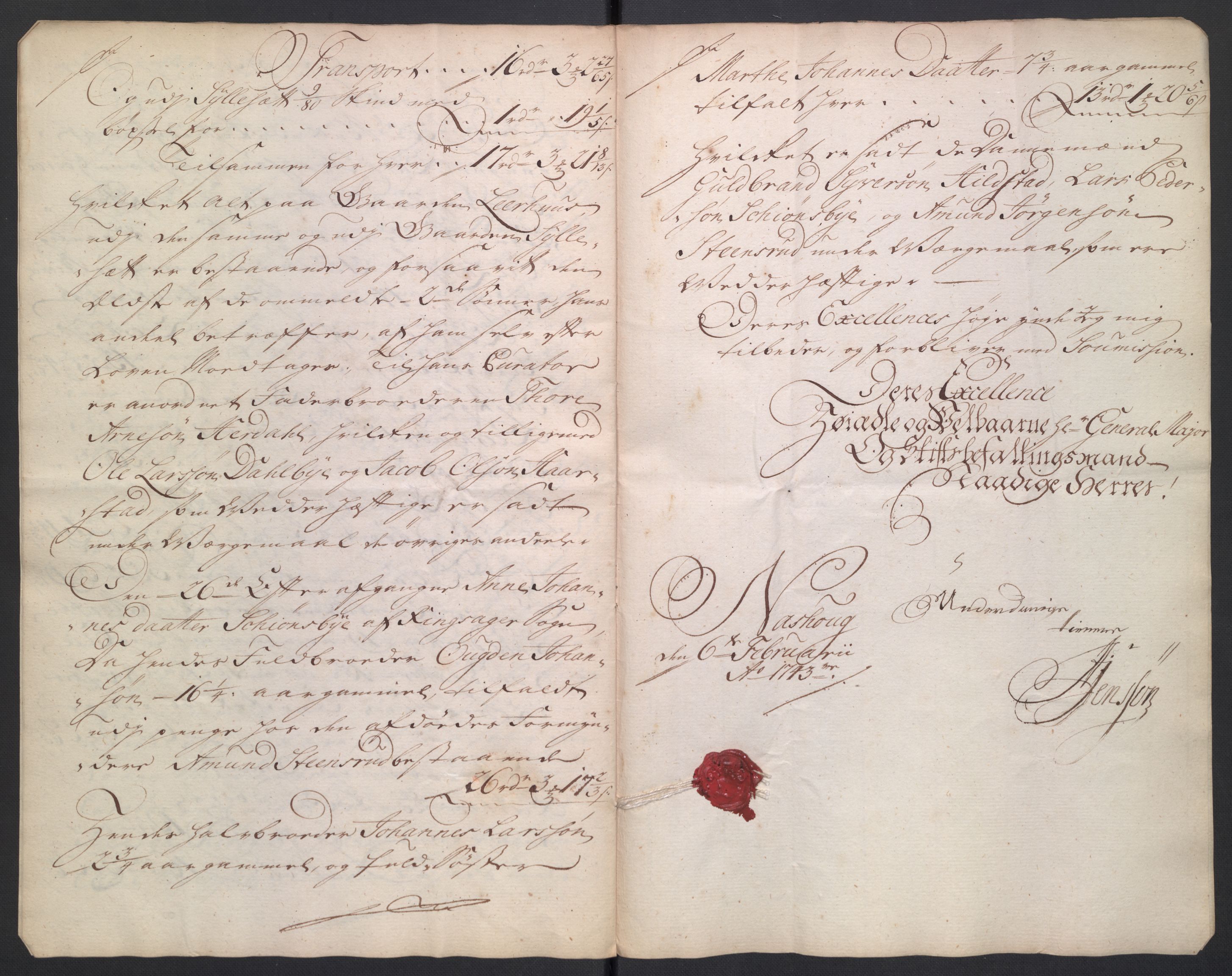 Kristiania stiftamt, SAO/A-10386/E/Ed/Edp/L0004: Sorenskrivere, 1743-1750, s. 8