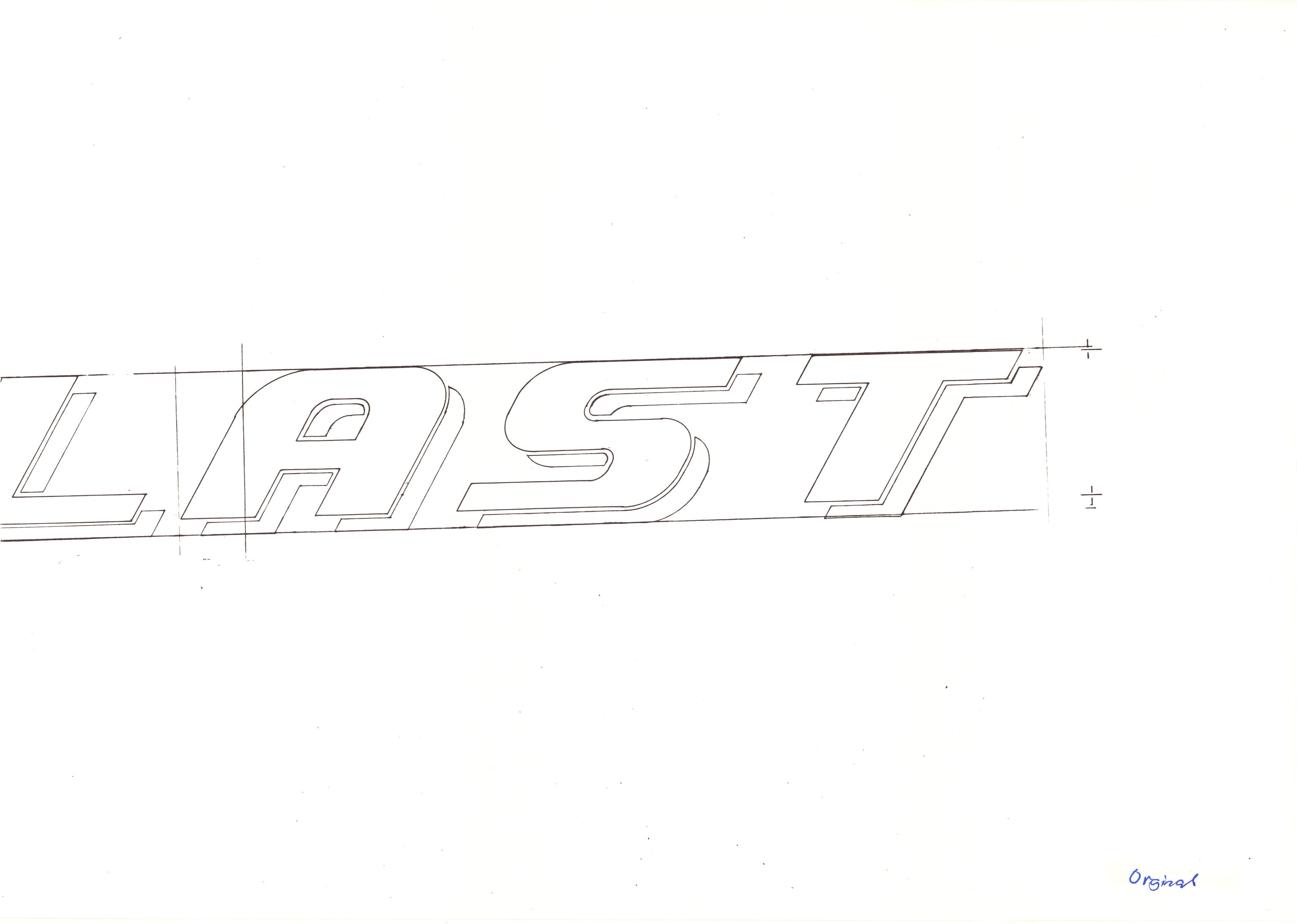 Skibsplast, AAKS/PA-2968/01/T/T02/L0013: Logo - Skilttegninger v. Rune, 1991-1992