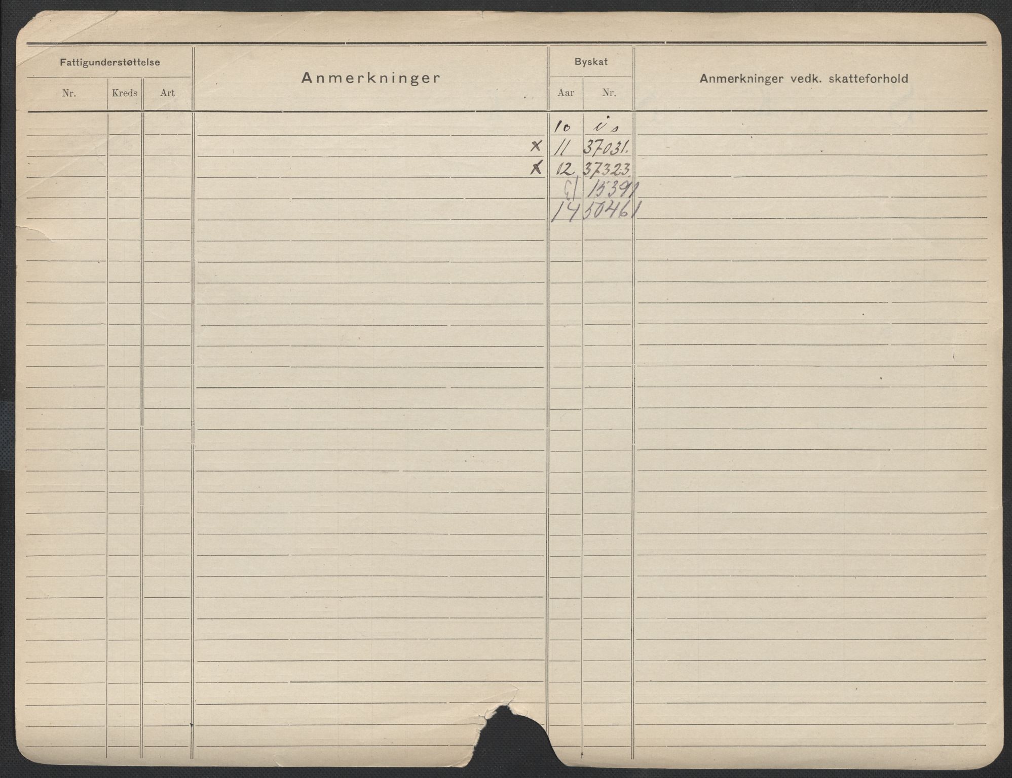 Oslo folkeregister, Registerkort, AV/SAO-A-11715/F/Fa/Fac/L0011: Menn, 1906-1914, s. 1151b