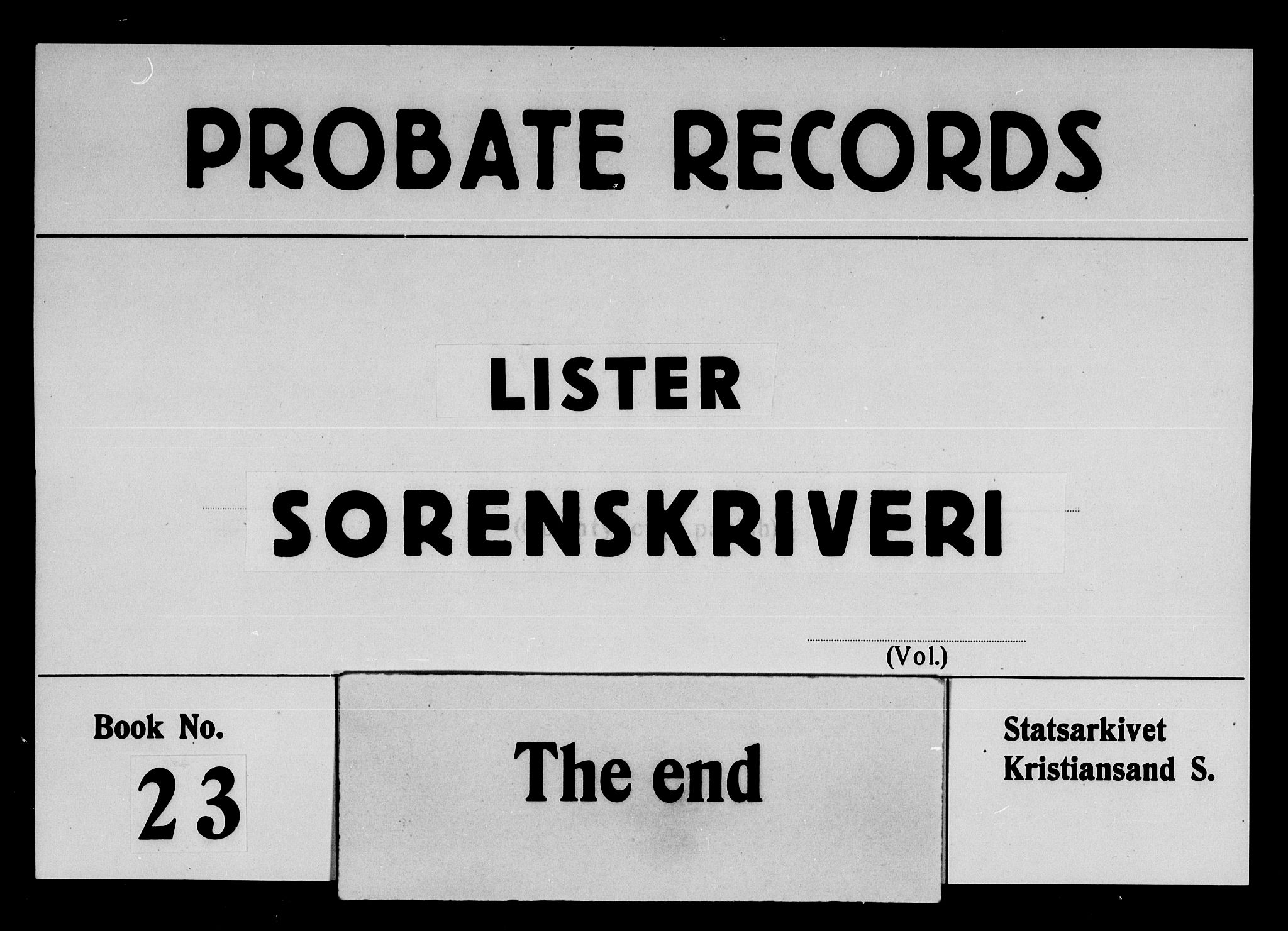 Lister sorenskriveri, AV/SAK-1221-0003/H/Hc/L0023: Skifteprotokoll nr 23 med register, 1733-1735