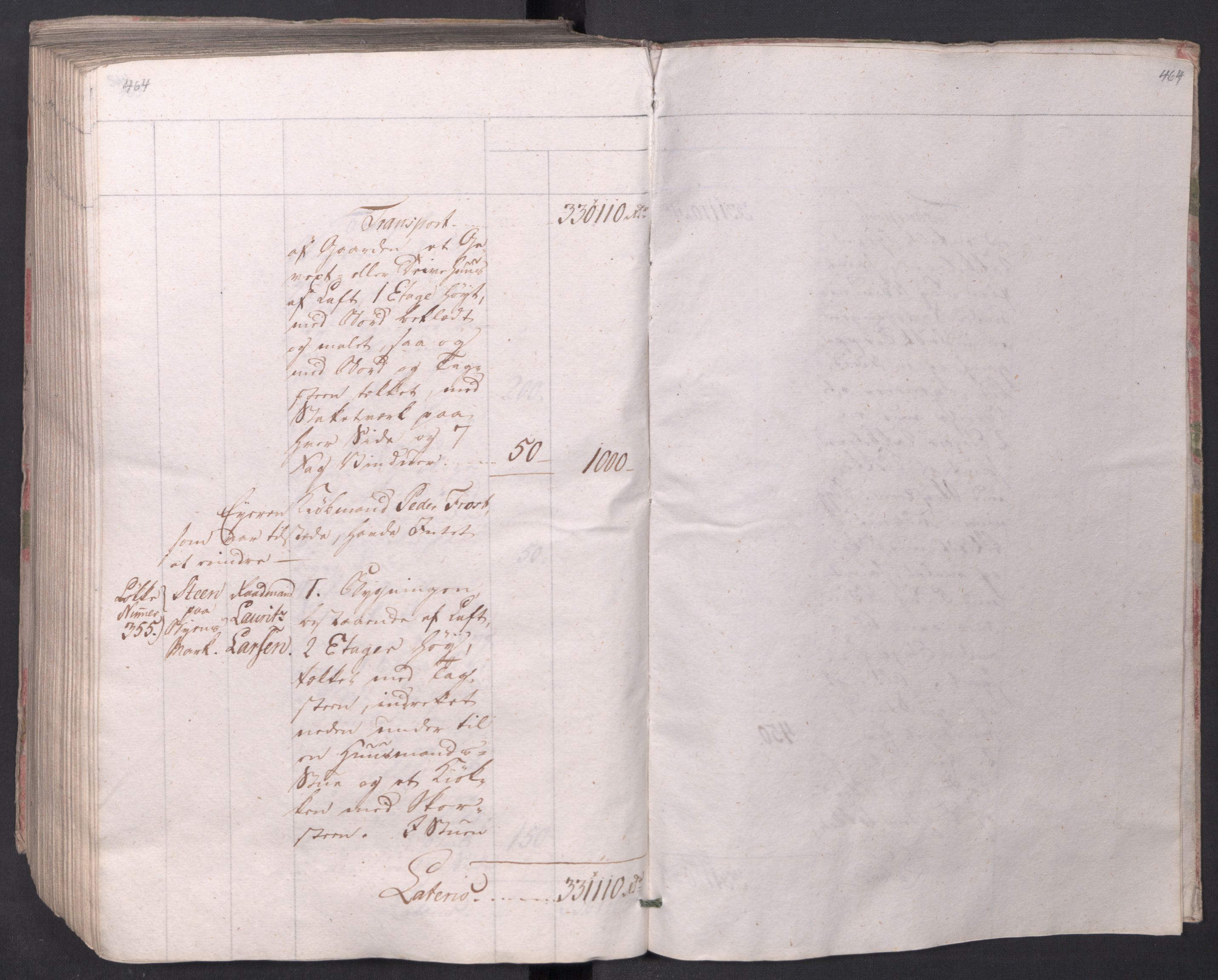 Kristiania stiftamt, AV/SAO-A-10386/I/Ia/L0015: Branntakster, 1797, s. 464