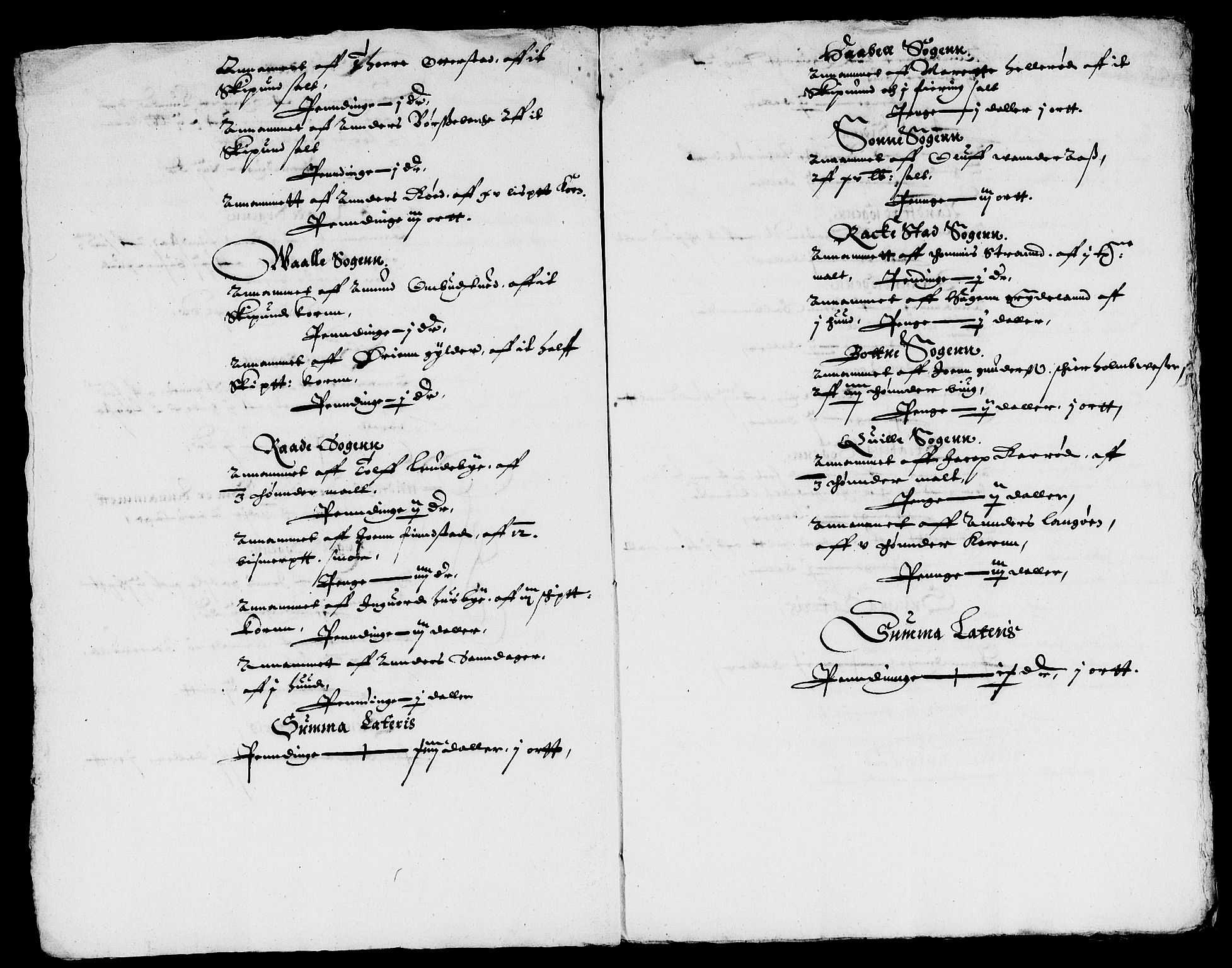 Rentekammeret inntil 1814, Reviderte regnskaper, Lensregnskaper, AV/RA-EA-5023/R/Rb/Rbg/L0003: Verne kloster len, 1619-1636