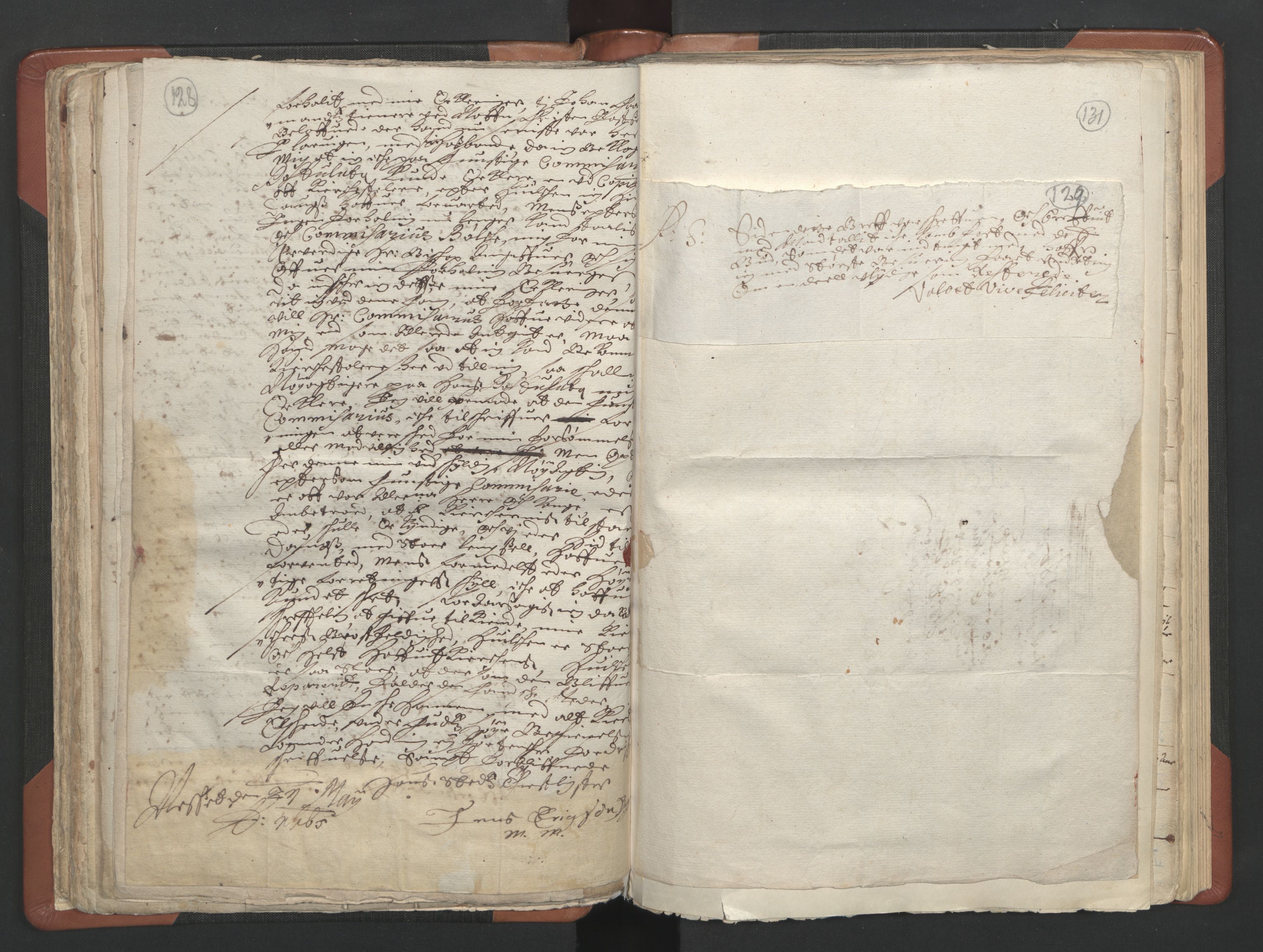 RA, Sogneprestenes manntall 1664-1666, nr. 11: Brunlanes prosti, 1664-1666, s. 128-131