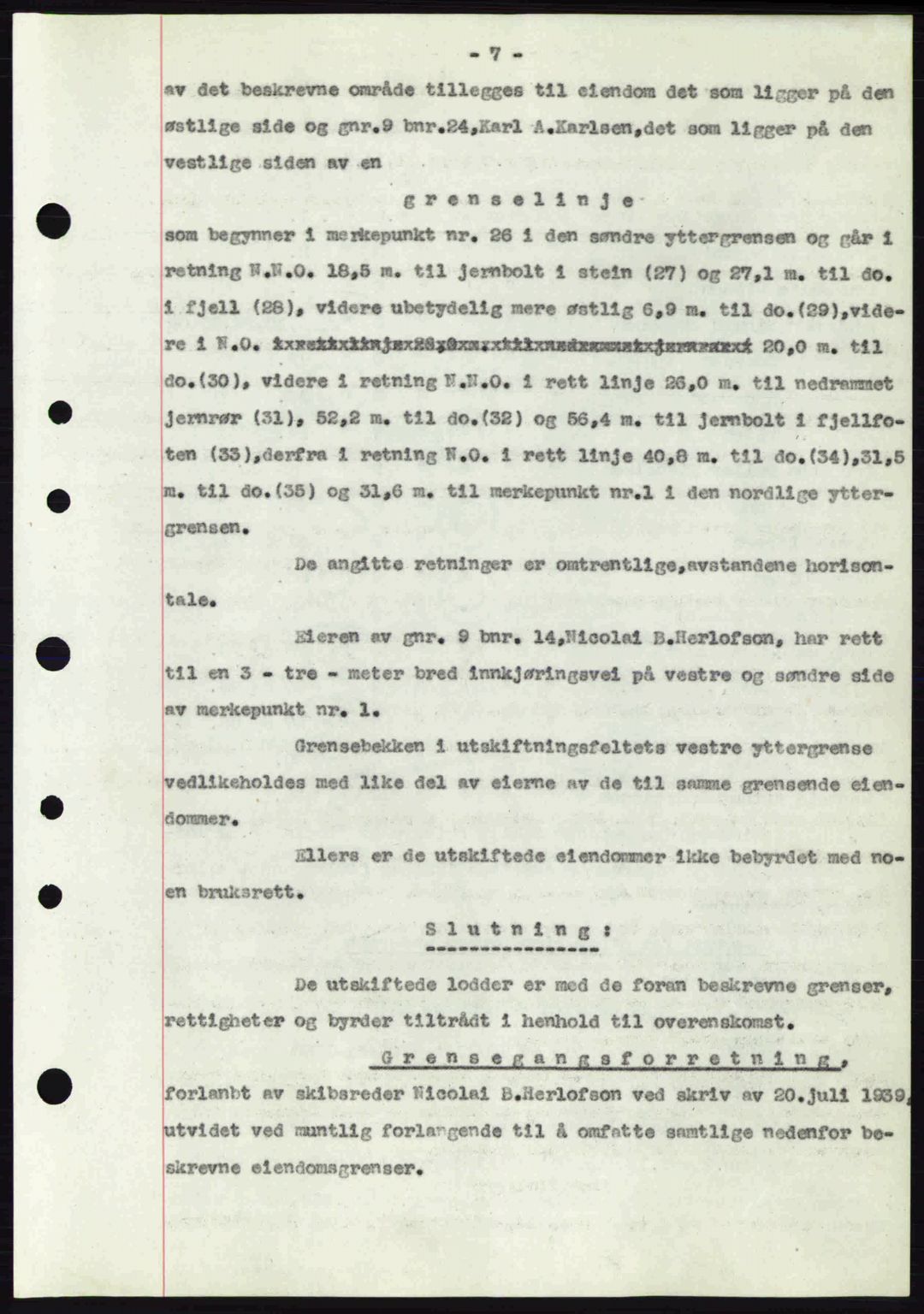 Tønsberg sorenskriveri, AV/SAKO-A-130/G/Ga/Gaa/L0010: Pantebok nr. A10, 1941-1941, Dagboknr: 595/1941