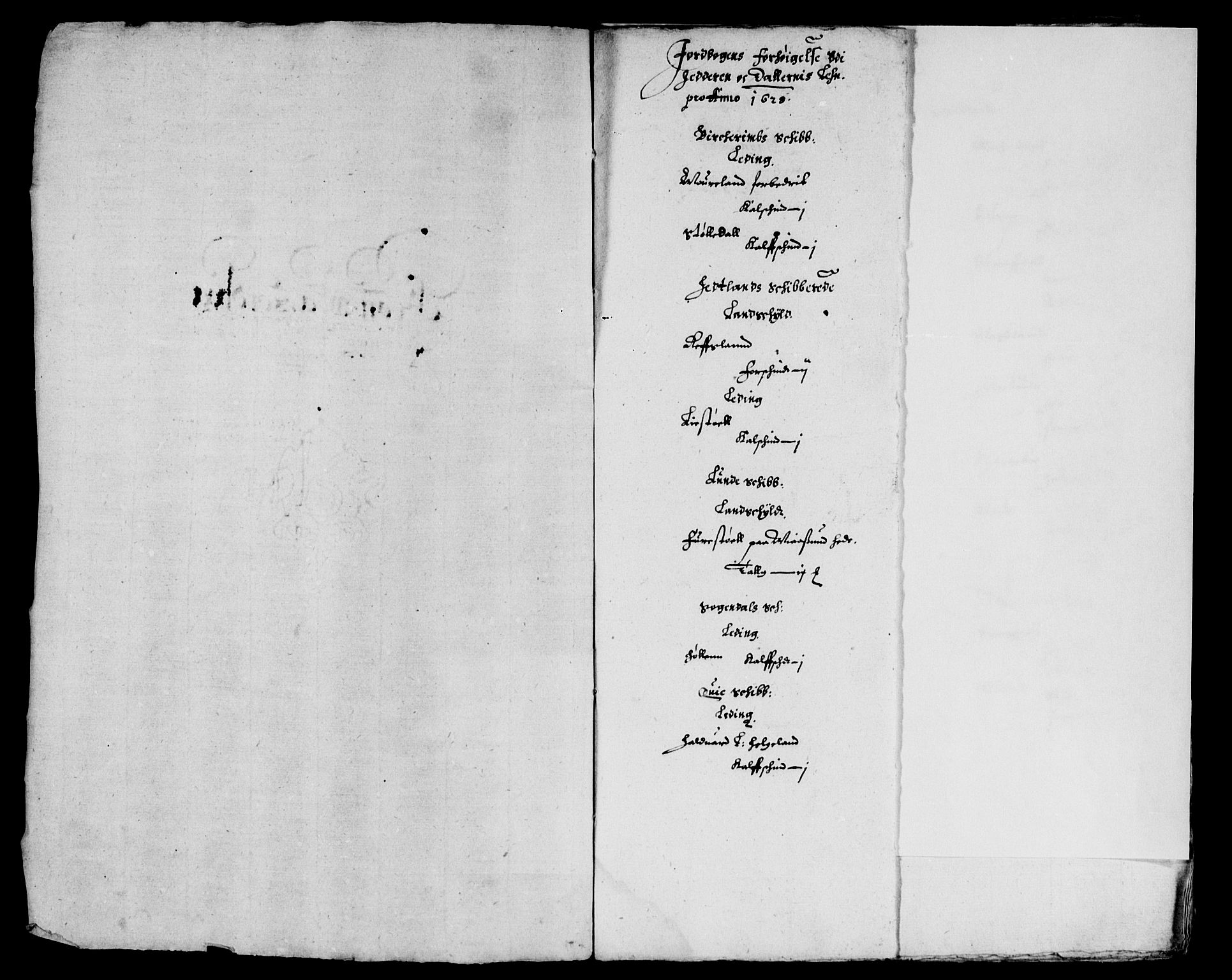 Rentekammeret inntil 1814, Reviderte regnskaper, Lensregnskaper, AV/RA-EA-5023/R/Rb/Rbs/L0013: Stavanger len, 1628-1629