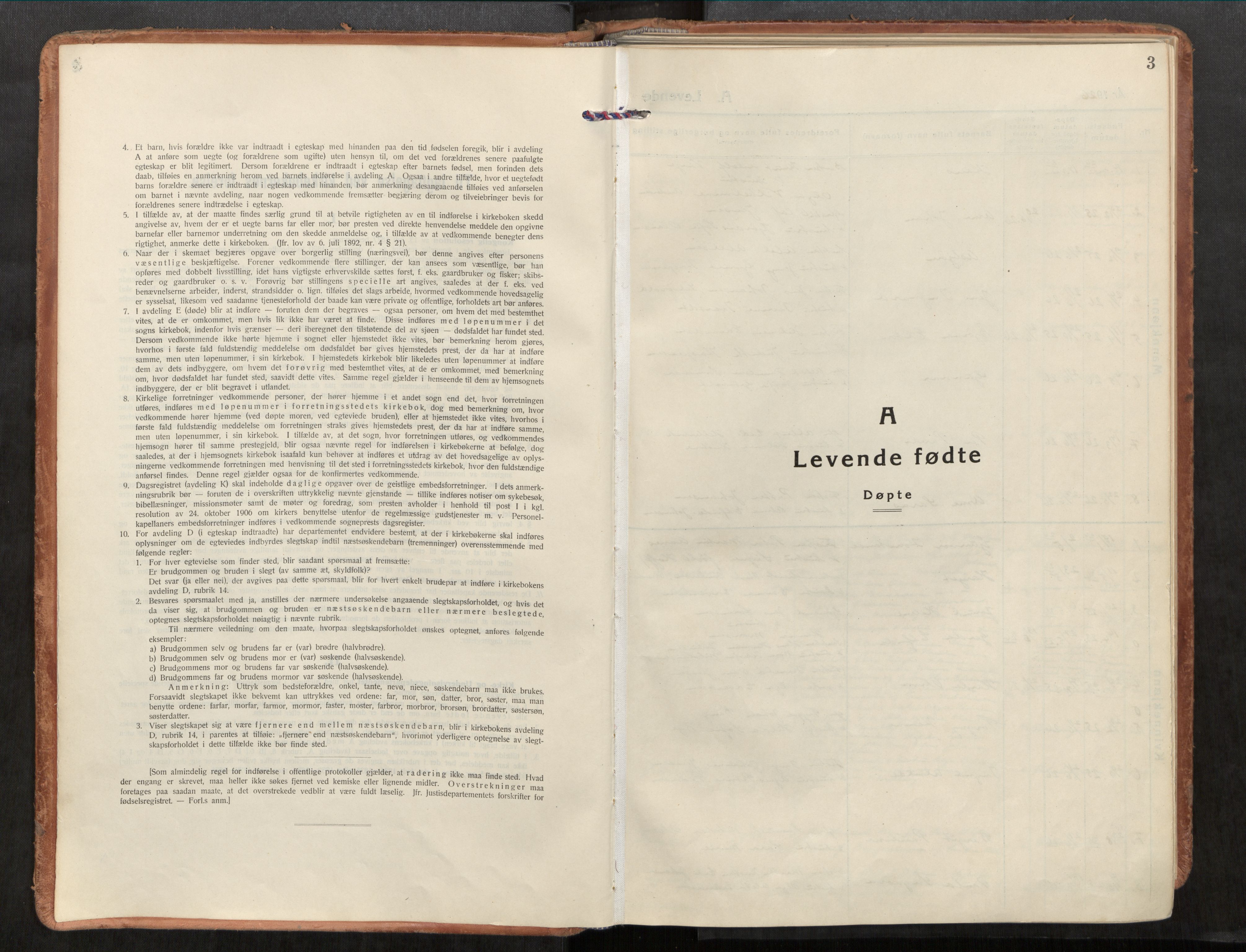 Rødøy sokneprestkontor, AV/SAT-A-4397/2/H/Ha/Haa/L0001: Ministerialbok nr. 1, 1926-1941, s. 3