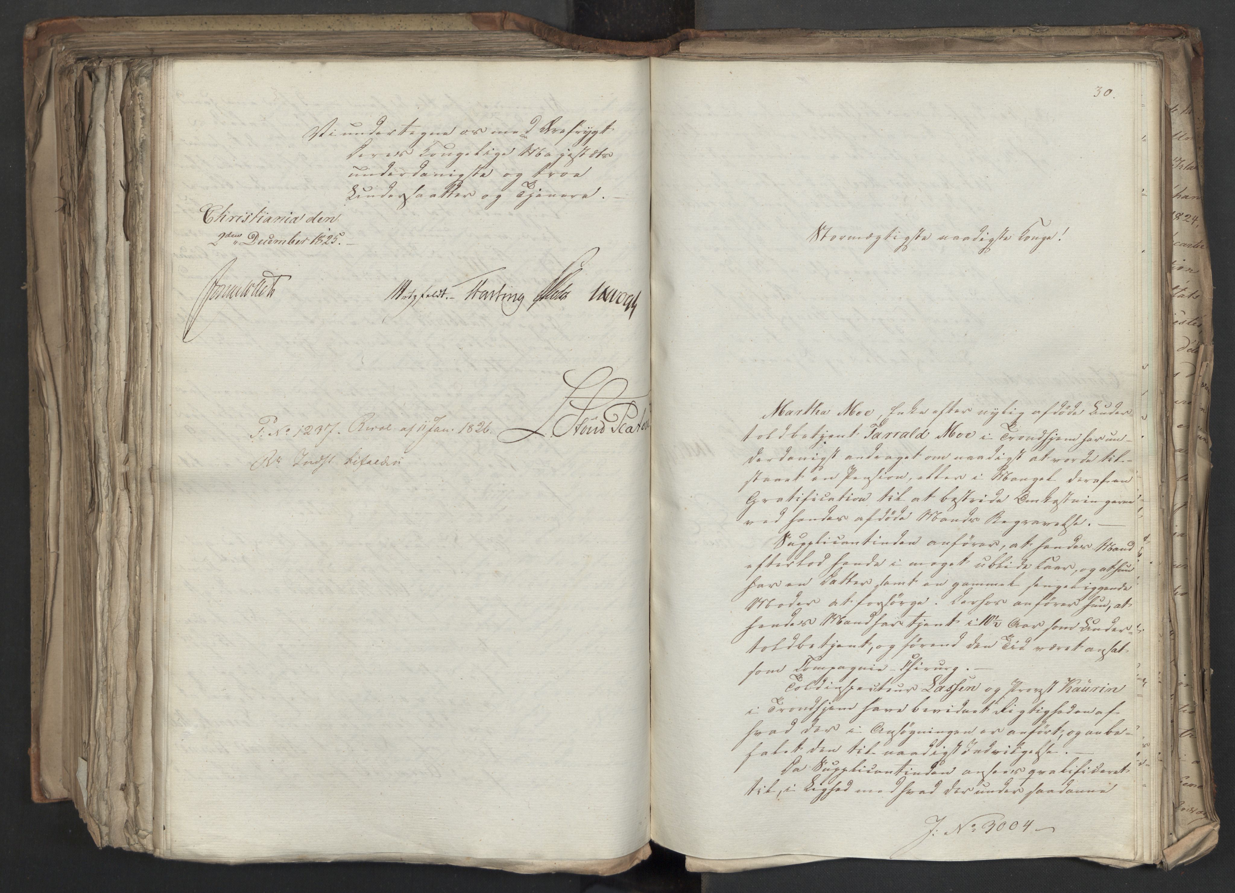Statsrådsavdelingen i Stockholm, AV/RA-S-1003/D/Da/L0044: Regjeringsinnstillinger nr. 2846-3066, 1825, s. 465