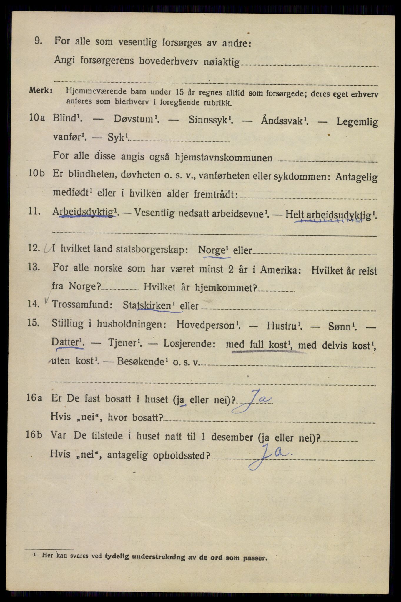 SAO, Folketelling 1920 for 0301 Kristiania kjøpstad, 1920, s. 409670