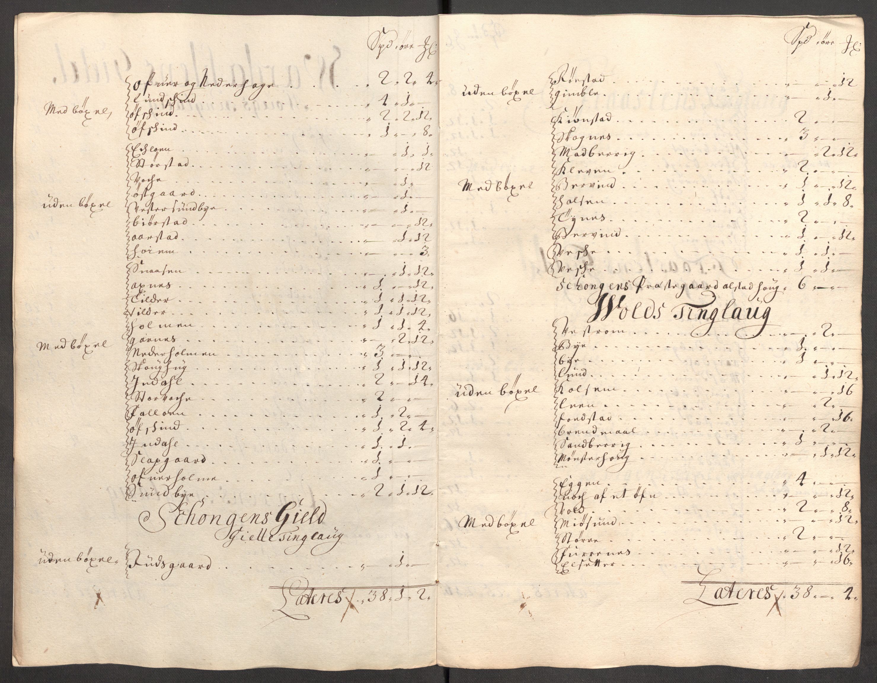 Rentekammeret inntil 1814, Reviderte regnskaper, Fogderegnskap, RA/EA-4092/R62/L4195: Fogderegnskap Stjørdal og Verdal, 1704, s. 108