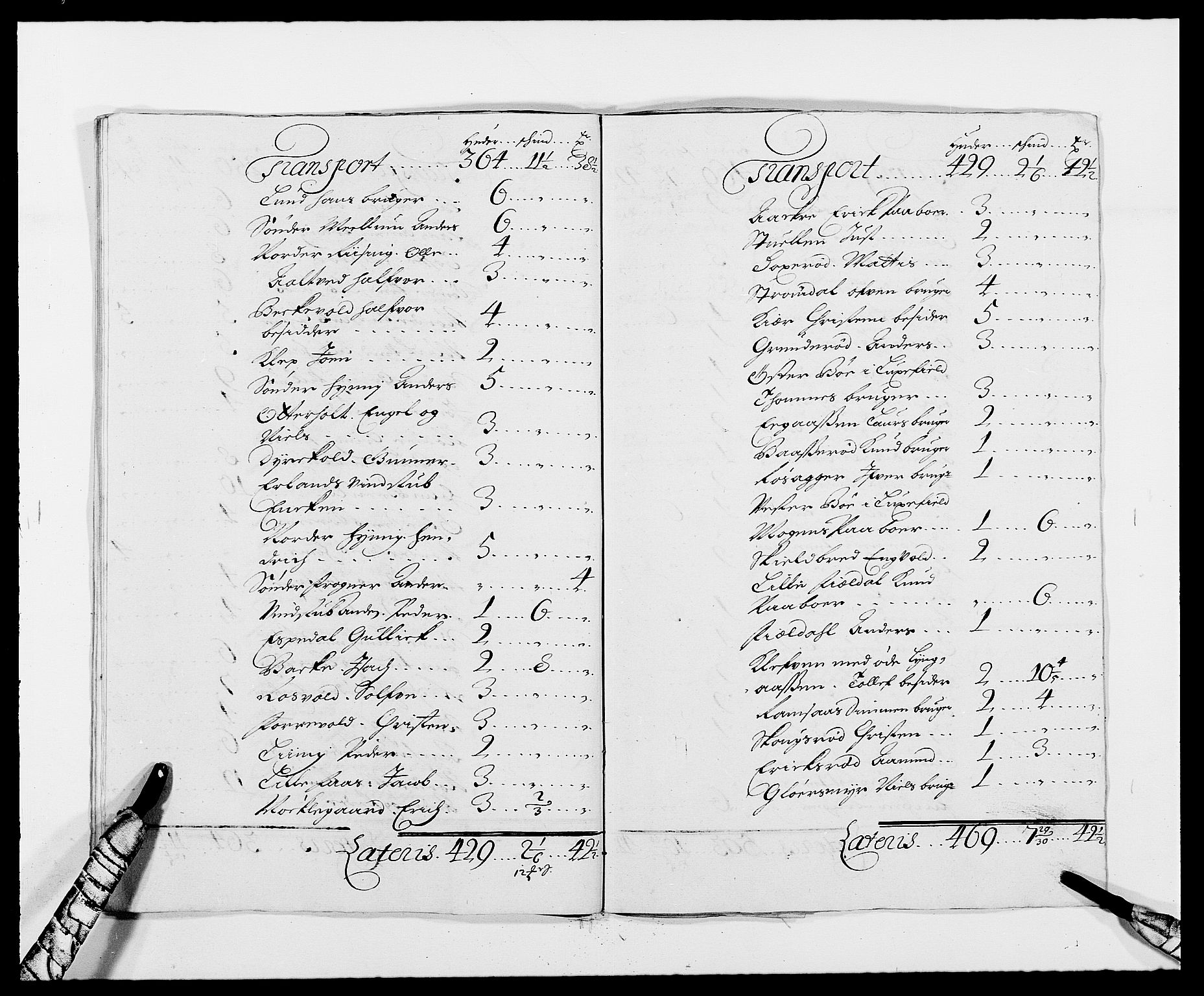 Rentekammeret inntil 1814, Reviderte regnskaper, Fogderegnskap, AV/RA-EA-4092/R34/L2050: Fogderegnskap Bamble, 1688-1691, s. 284