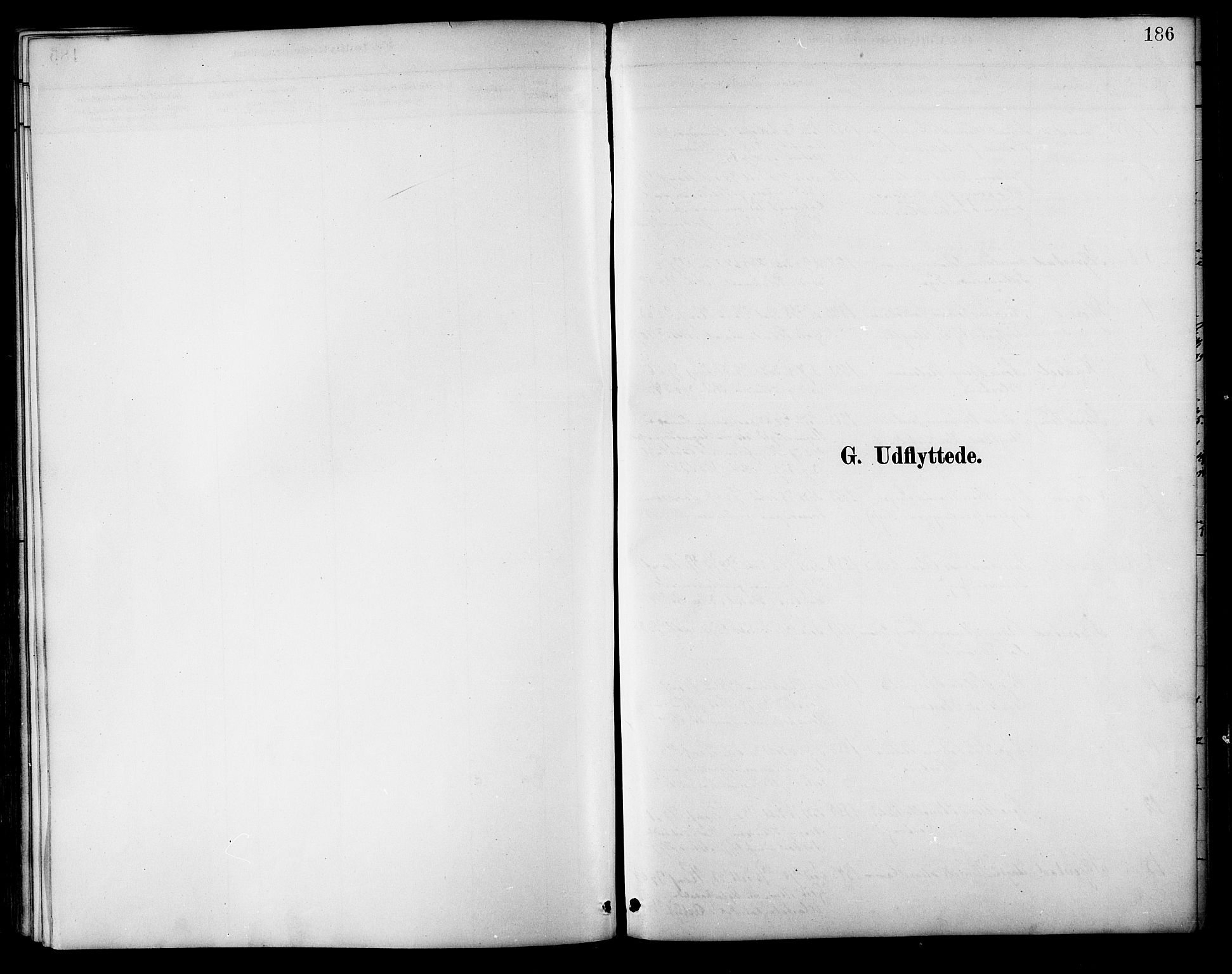 Ministerialprotokoller, klokkerbøker og fødselsregistre - Nordland, AV/SAT-A-1459/854/L0777: Ministerialbok nr. 854A01 /1, 1883-1891, s. 186