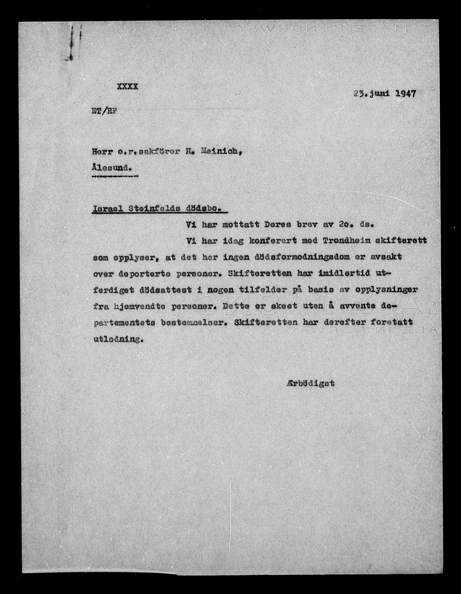 Justisdepartementet, Tilbakeføringskontoret for inndratte formuer, AV/RA-S-1564/H/Hc/Hcb/L0916: --, 1945-1947, s. 688