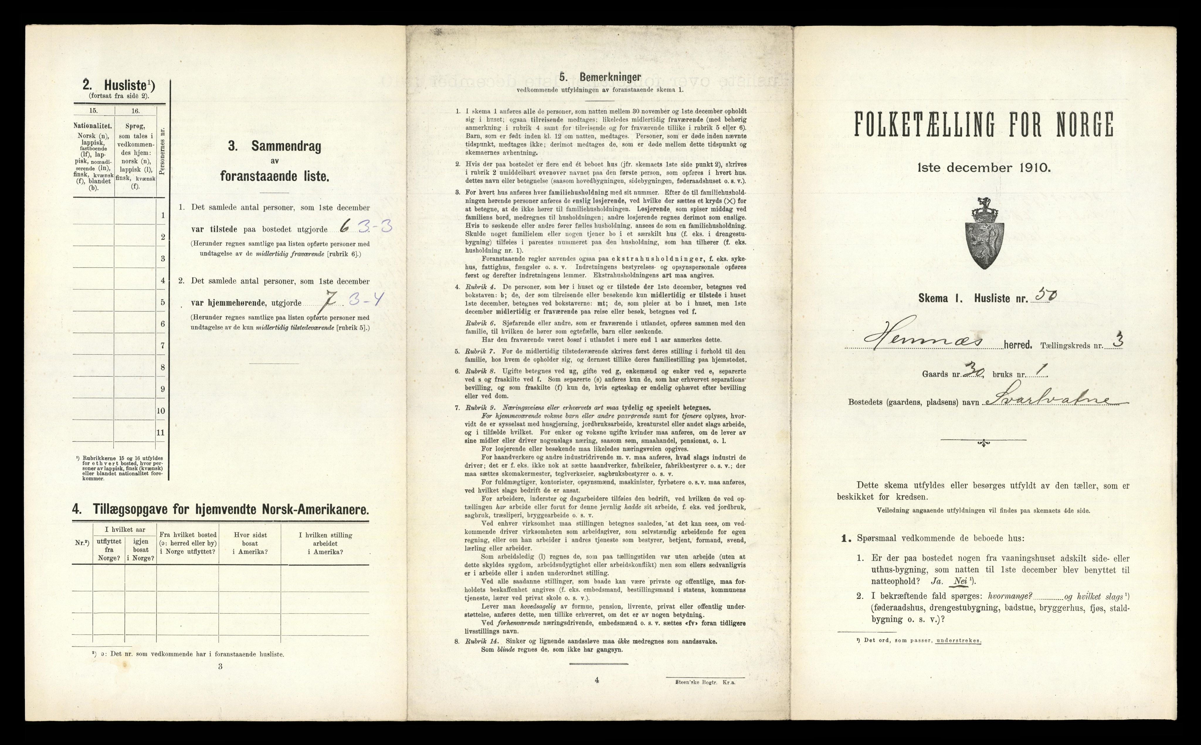 RA, Folketelling 1910 for 1832 Hemnes herred, 1910, s. 974