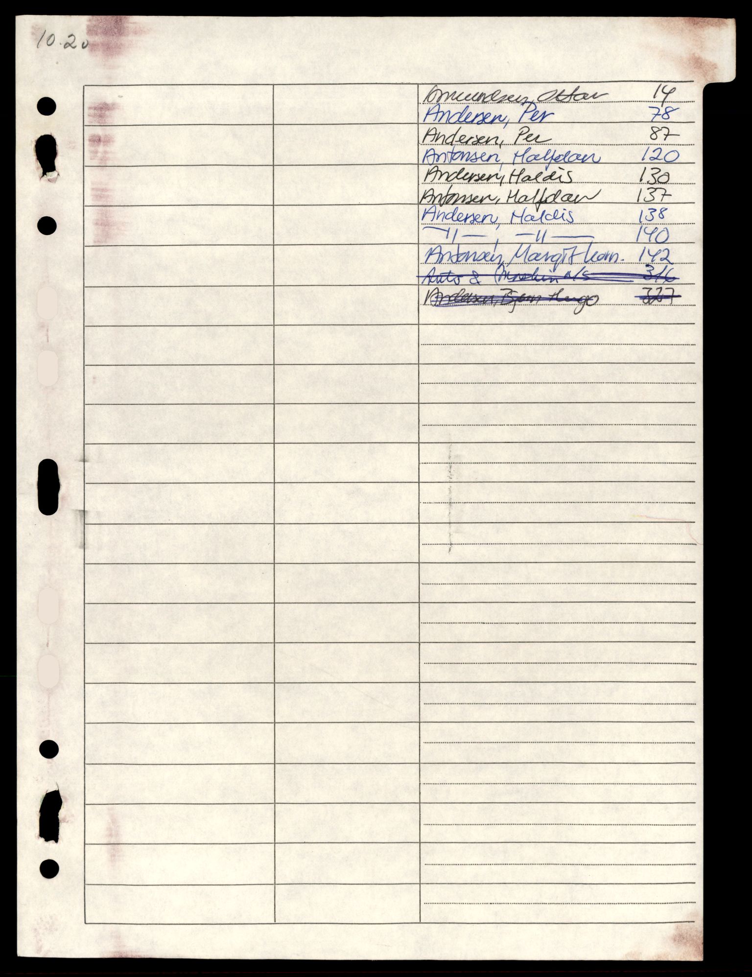 Rana sorenskriveri , AV/SAT-A-1108/3/G/Ge/L0004: Skifteutlodningsprotokoll nr. 18, 1986-1989