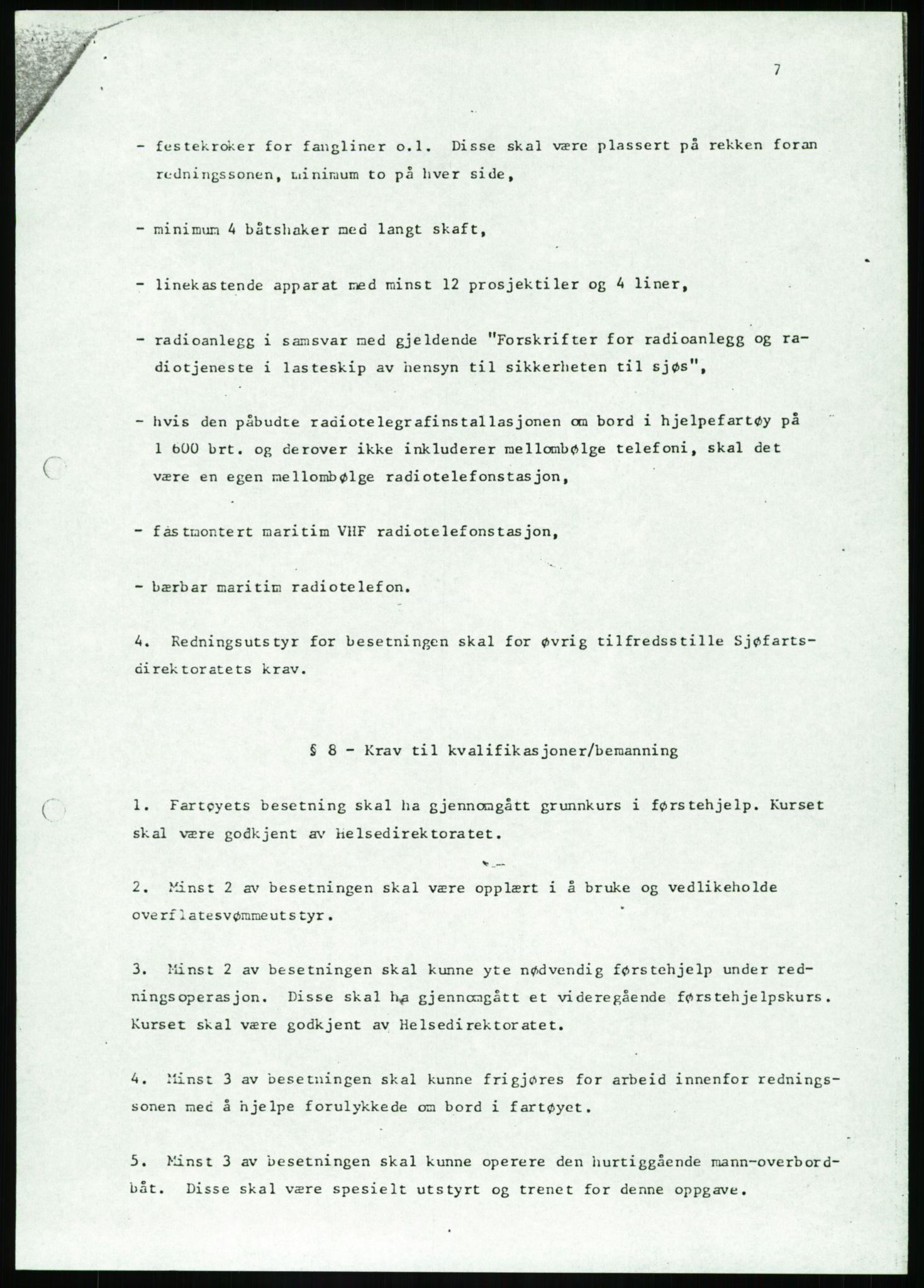 Justisdepartementet, Granskningskommisjonen ved Alexander Kielland-ulykken 27.3.1980, RA/S-1165/D/L0017: P Hjelpefartøy (Doku.liste + P1-P6 av 6)/Q Hovedredningssentralen (Q0-Q27 av 27), 1980-1981, s. 13