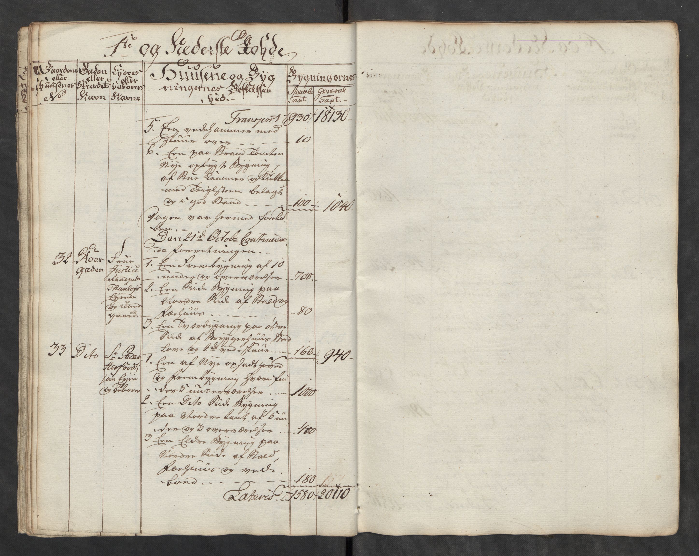 Kommersekollegiet, Brannforsikringskontoret 1767-1814, AV/RA-EA-5458/F/Fa/L0040/0003: Moss / Branntakstprotokoll, 1777, s. 14