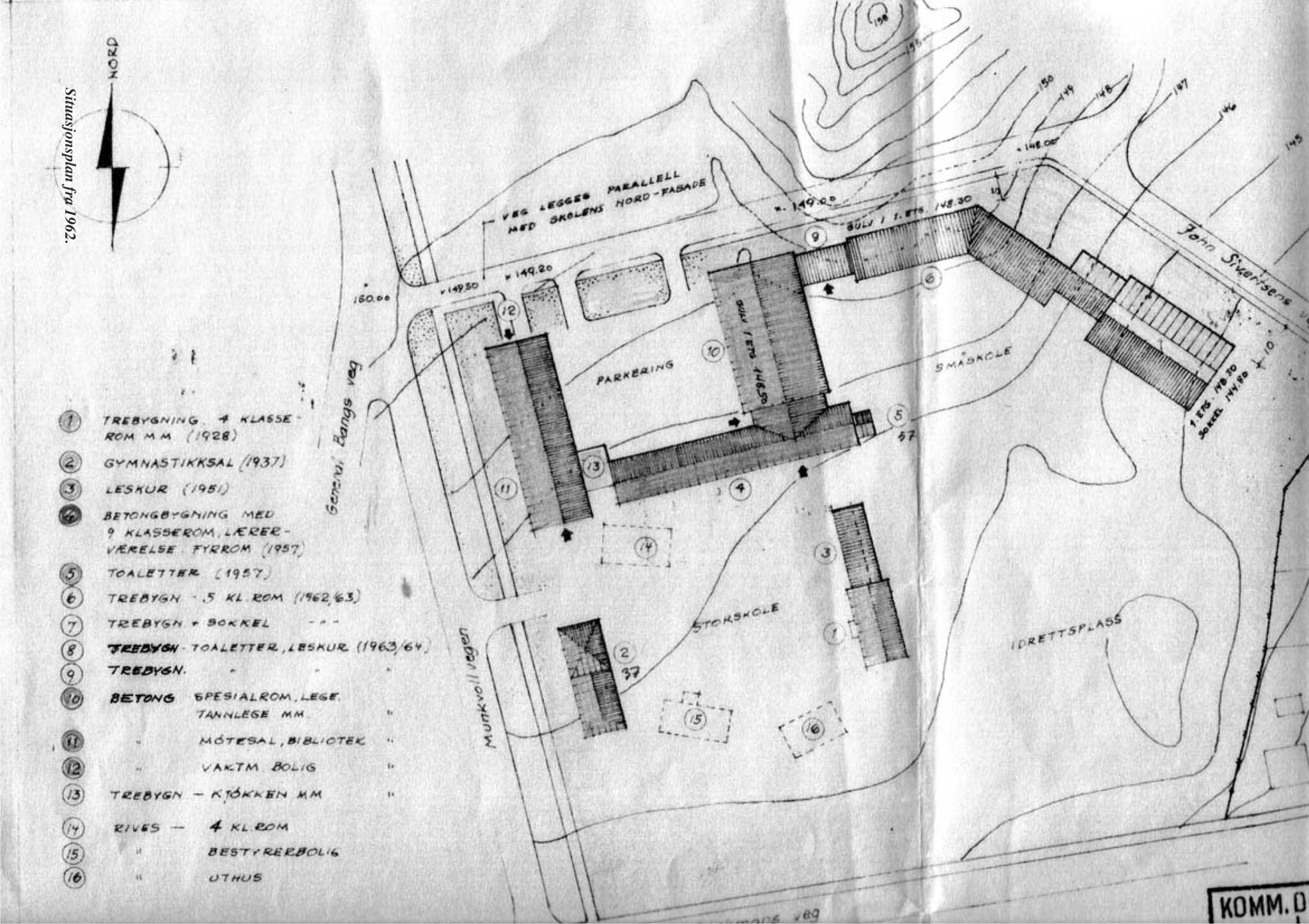 , Trondheim kommunes skoleanlegg - Beskrivelse og antikvarisk klassifisering, 2003, s. 43