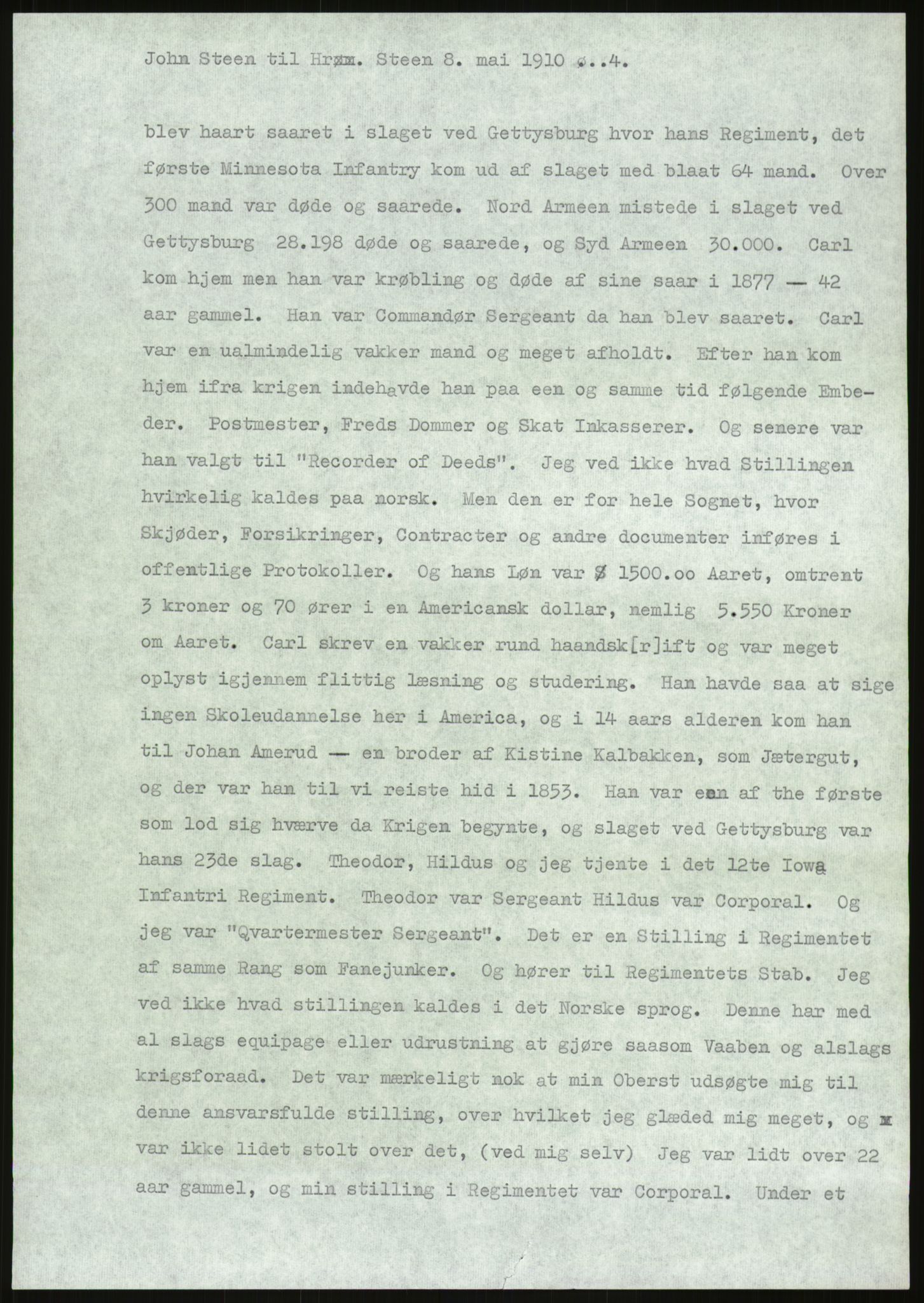 Samlinger til kildeutgivelse, Amerikabrevene, AV/RA-EA-4057/F/L0003: Innlån fra Oslo: Hals - Steen, 1838-1914, s. 1082