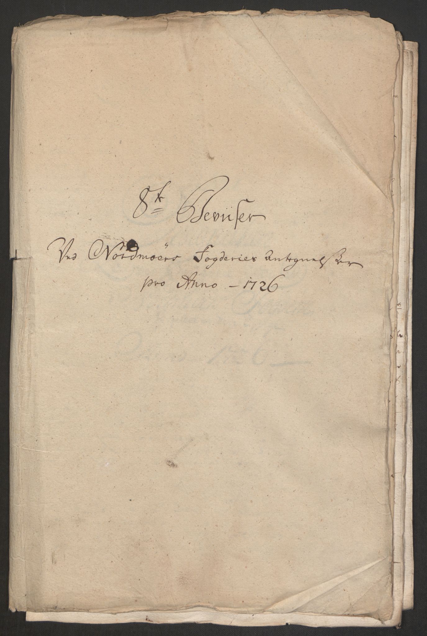 Rentekammeret inntil 1814, Reviderte regnskaper, Fogderegnskap, RA/EA-4092/R56/L3759: Fogderegnskap Nordmøre, 1726, s. 321