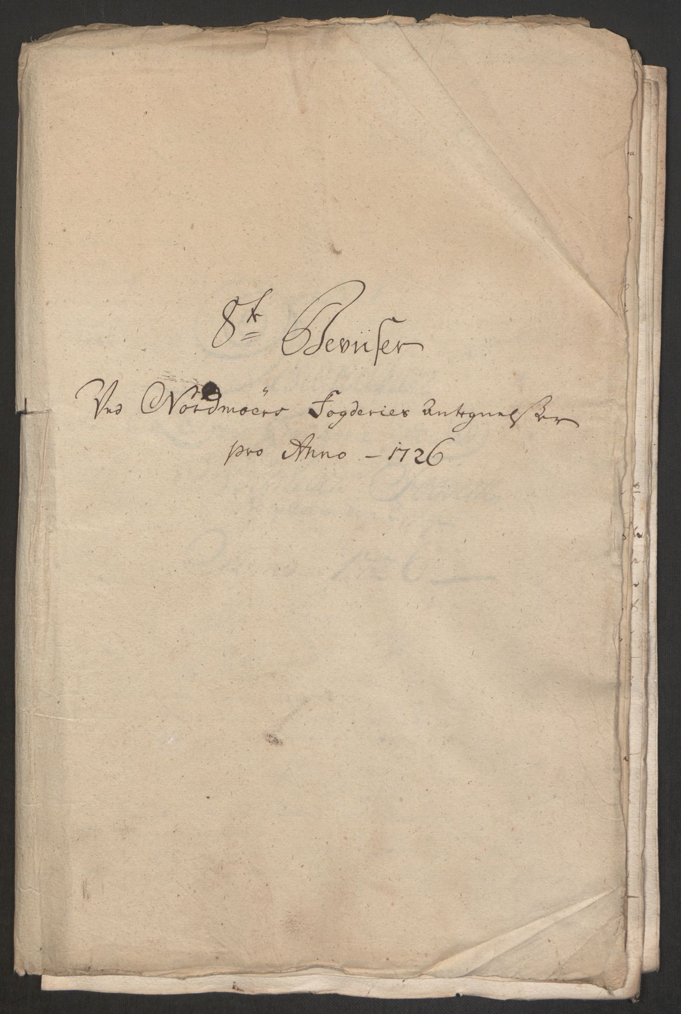 Rentekammeret inntil 1814, Reviderte regnskaper, Fogderegnskap, AV/RA-EA-4092/R56/L3759: Fogderegnskap Nordmøre, 1726, s. 321