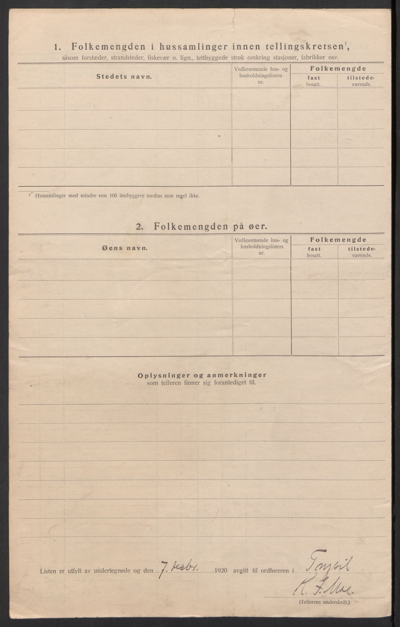 SAH, Folketelling 1920 for 0428 Trysil herred, 1920, s. 53