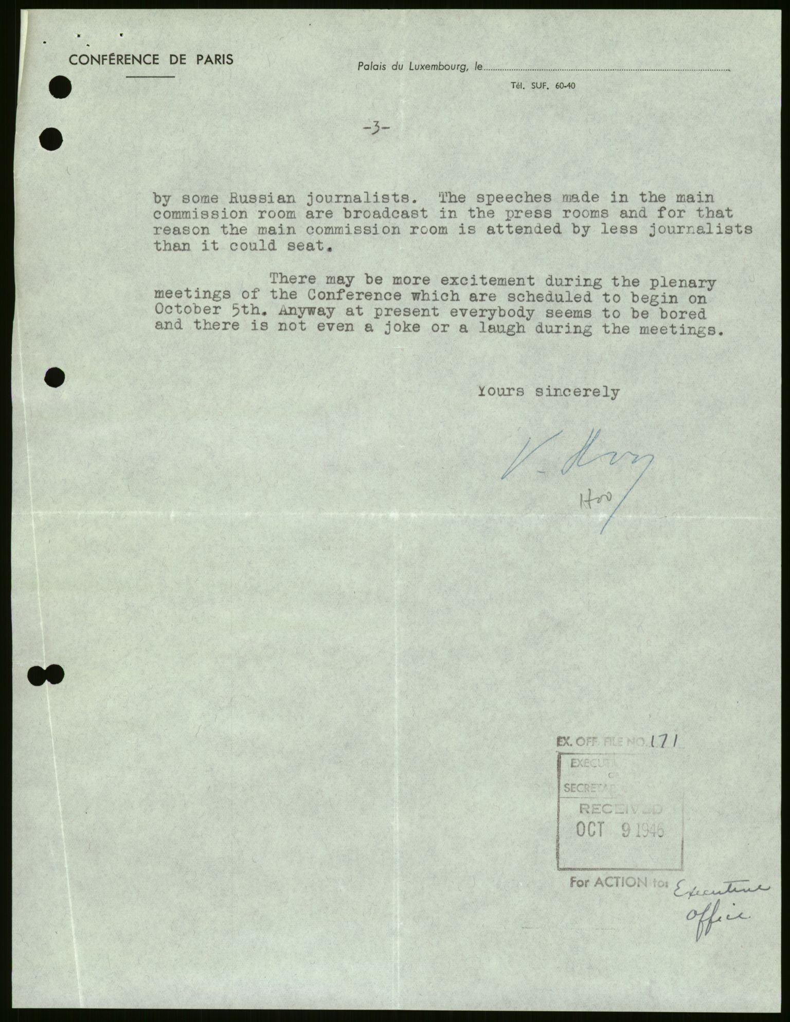 Lie, Trygve, AV/RA-PA-1407/D/L0019: Generalsekretærens papirer., 1946-1953, s. 21