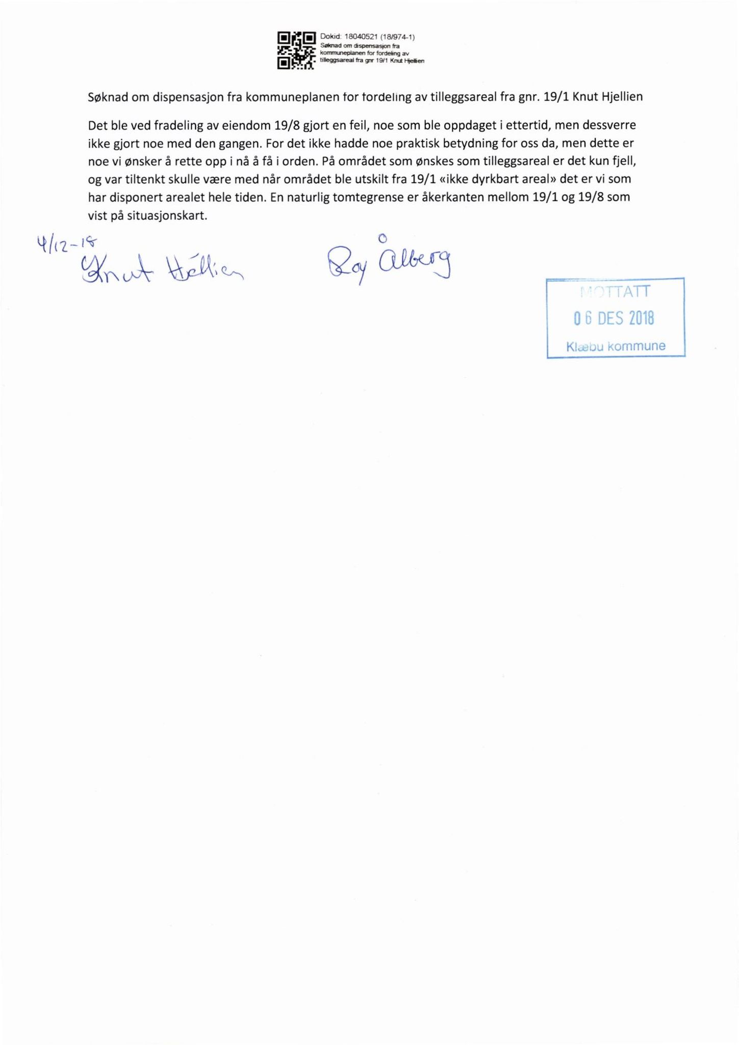 Klæbu Kommune, TRKO/KK/06-UM/L006: Utvalg for miljø - Møtedokumenter 2019, 2019, s. 82