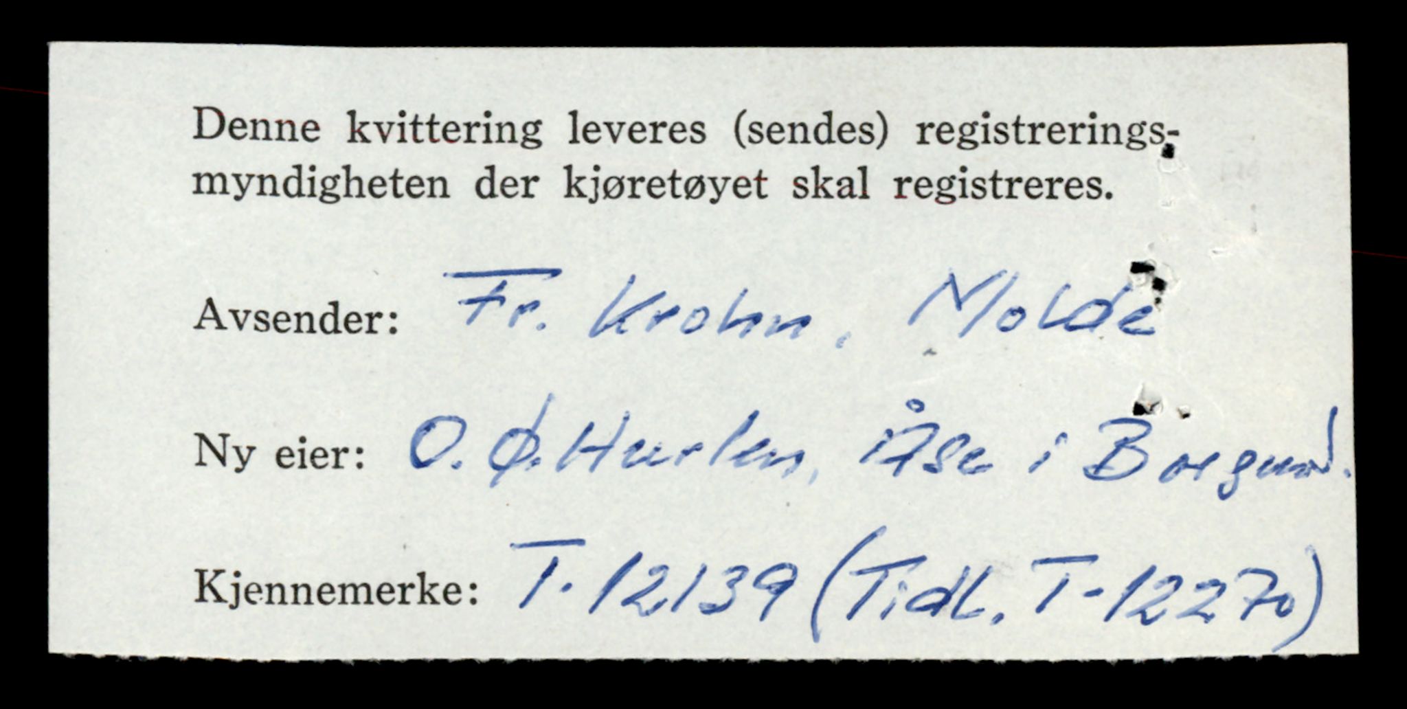 Møre og Romsdal vegkontor - Ålesund trafikkstasjon, AV/SAT-A-4099/F/Fe/L0032: Registreringskort for kjøretøy T 11997 - T 12149, 1927-1998, s. 3594