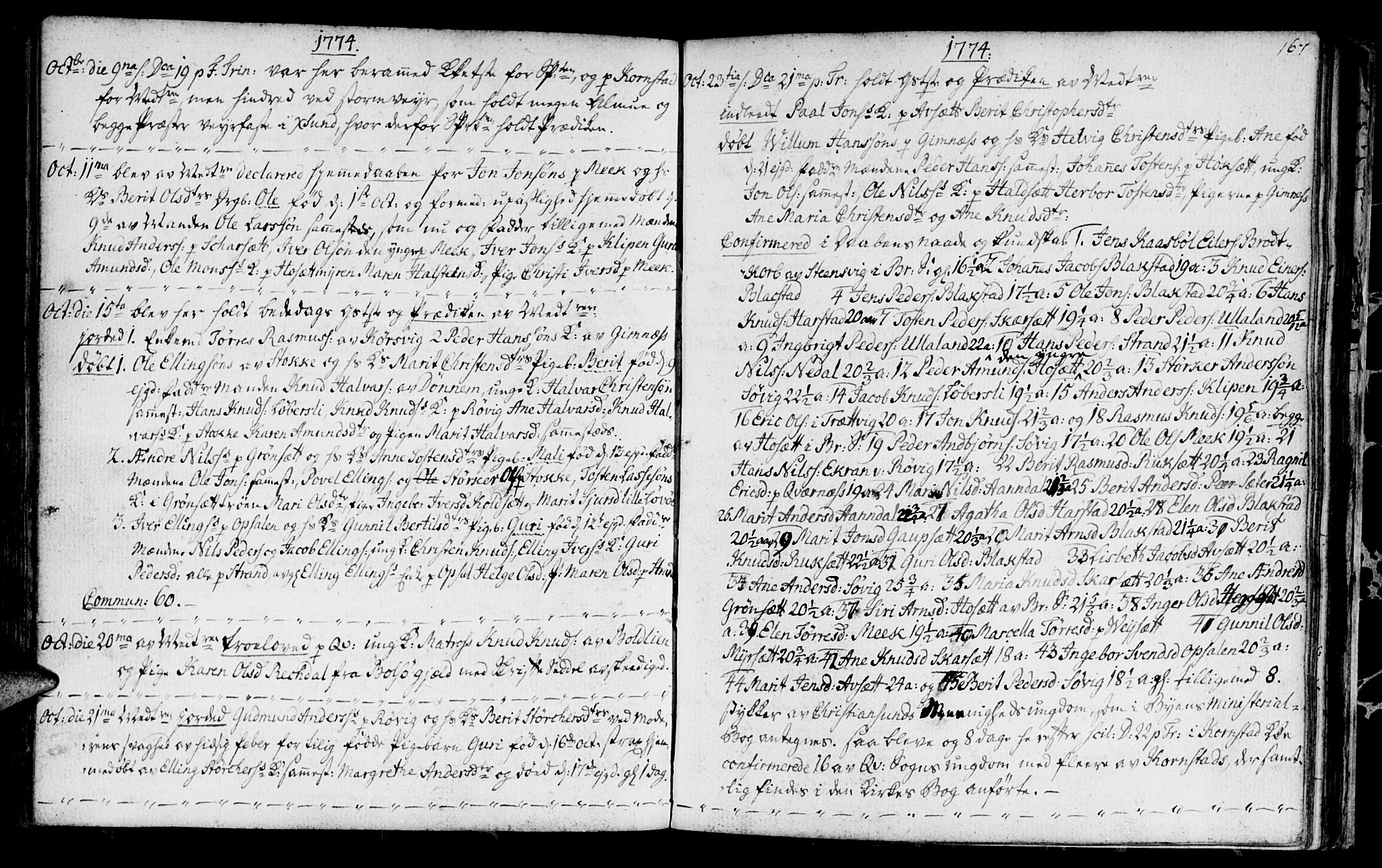 Ministerialprotokoller, klokkerbøker og fødselsregistre - Møre og Romsdal, AV/SAT-A-1454/568/L0798: Ministerialbok nr. 568A07, 1753-1780, s. 166-167