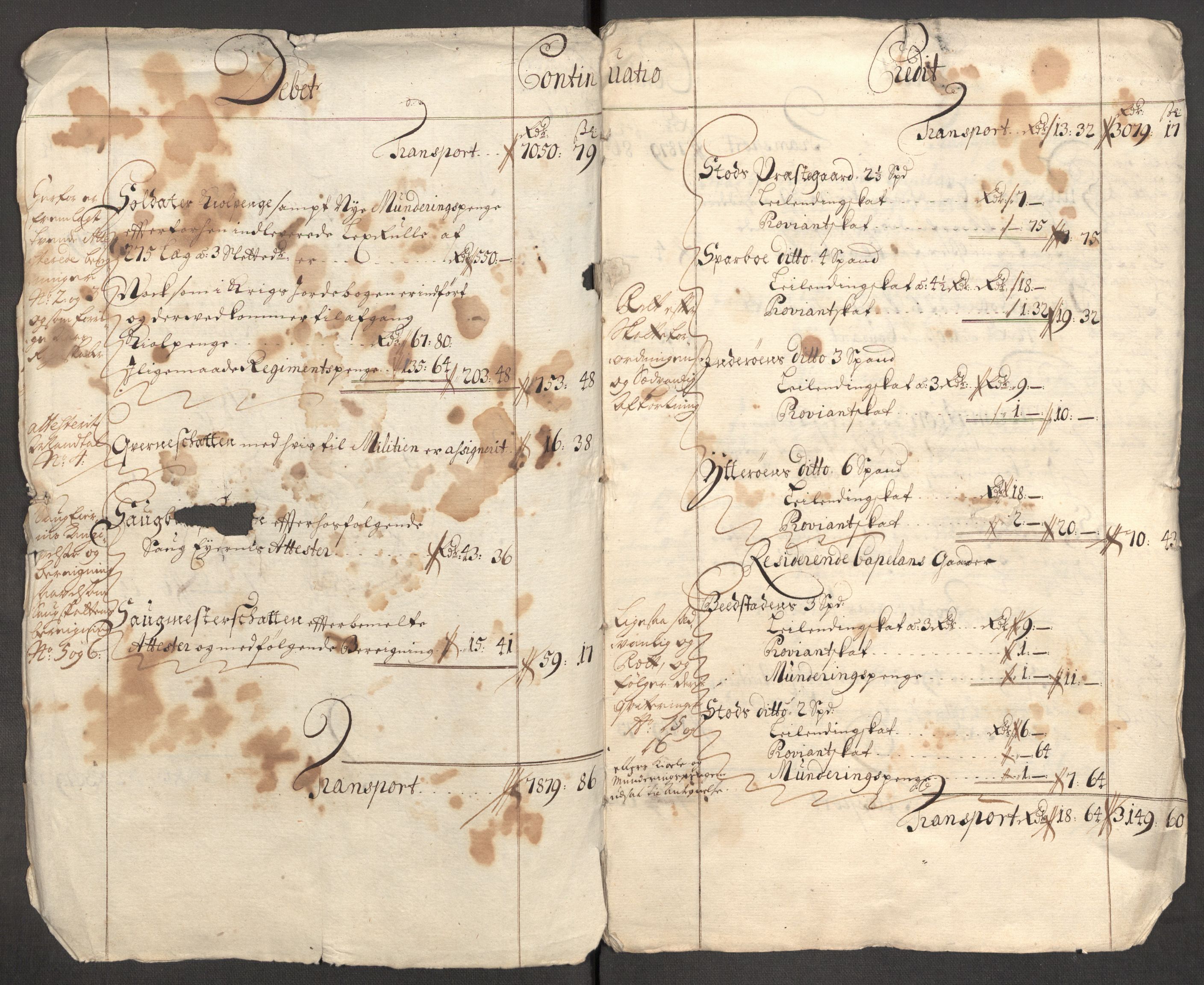 Rentekammeret inntil 1814, Reviderte regnskaper, Fogderegnskap, RA/EA-4092/R63/L4315: Fogderegnskap Inderøy, 1706-1707, s. 6