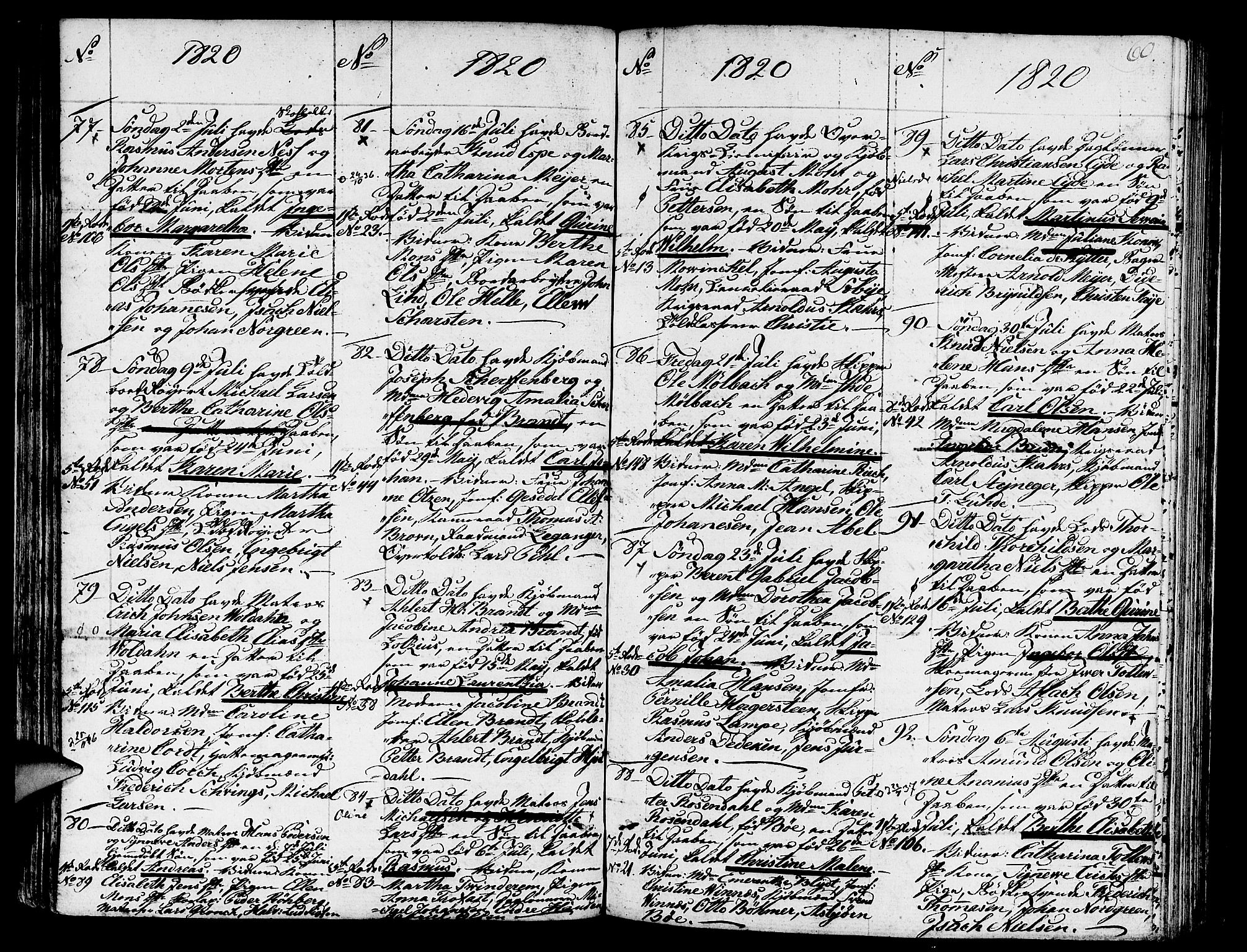 Nykirken Sokneprestembete, AV/SAB-A-77101/H/Haa/L0006: Ministerialbok nr. A 6, 1808-1820, s. 69