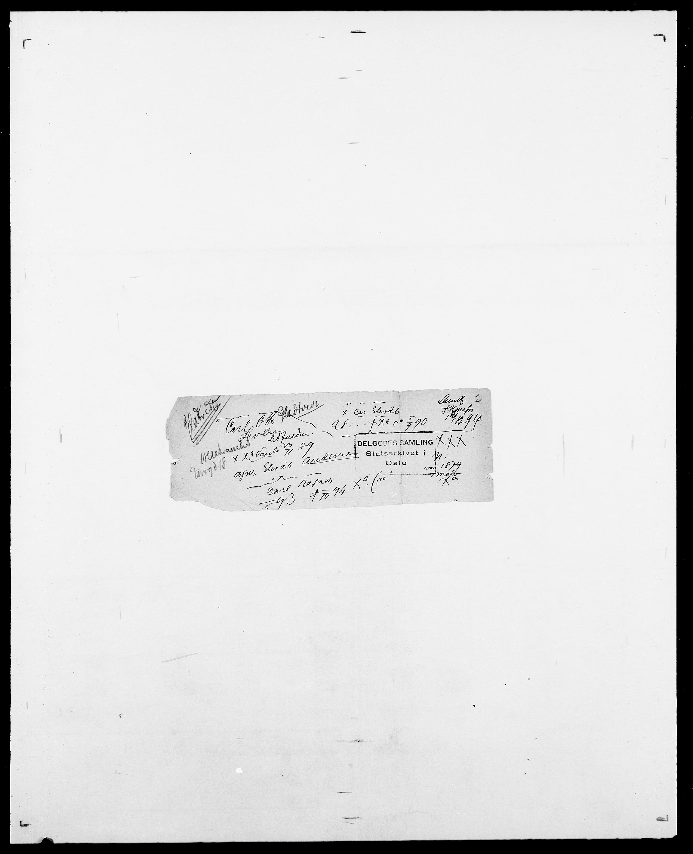 Delgobe, Charles Antoine - samling, SAO/PAO-0038/D/Da/L0014: Giebdhausen - Grip, s. 303